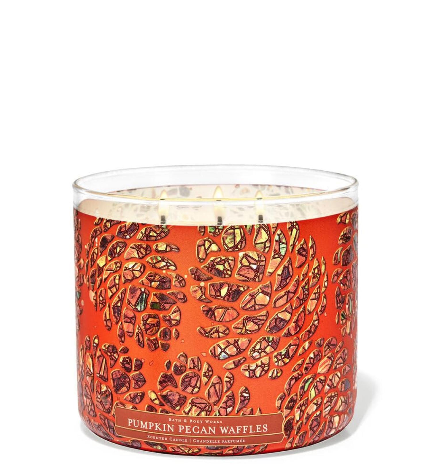 White Barn Pumpkin Pecan Waffles 3-Wick Candle 14.5 Ounce