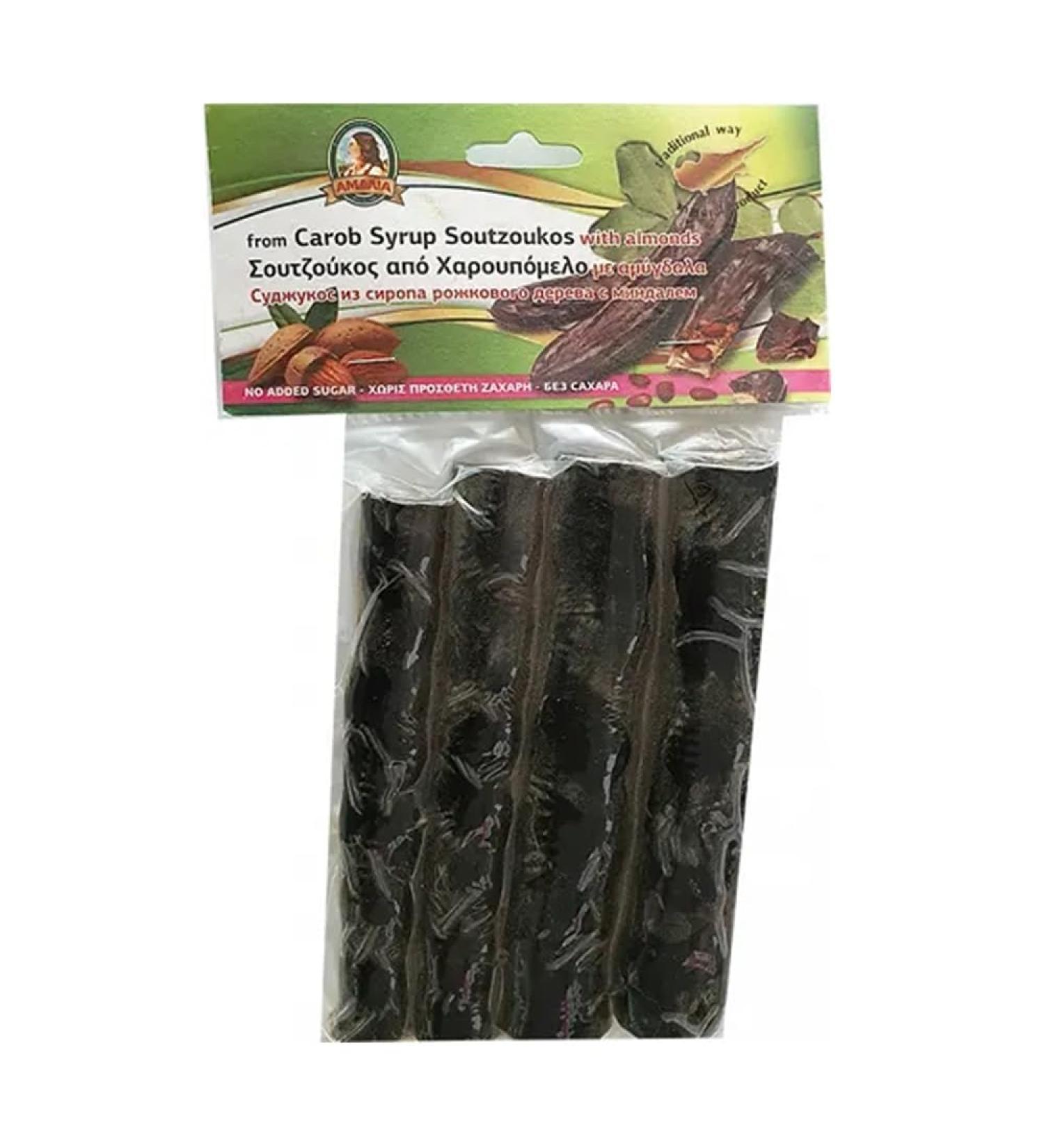 Amalia Cyprus Traditional Amalia Soutzoukos with raisin almonds and carob 500g