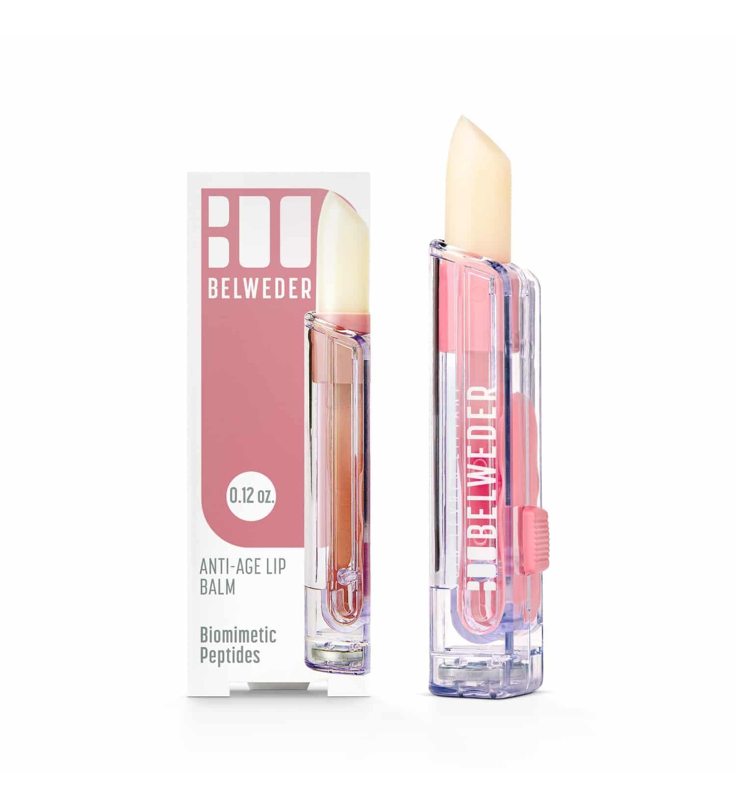  BELWEDER BELWEDER - Lifting Lip Balm with Biomimetic Peptides - Volumizing - Deeply Moisturizing Lip Stick - Plumping Lips - Anti-Aging Natural Color Lip Balm - 3.5g Stick - Buy Online on GoSupps.com
