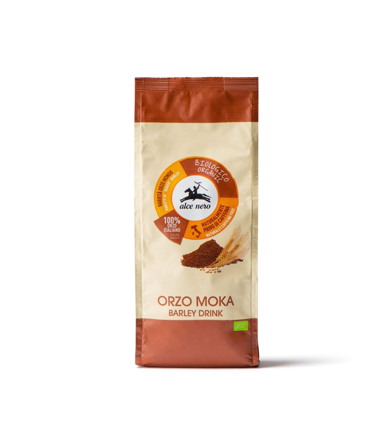 Alce Nero Orzo Moka Biologico Barley for Mocha Drinks Barley Organic Product 500g Italian Barley Coffee Substitute