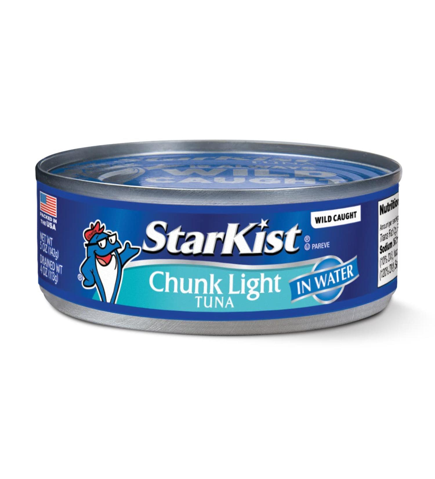 StarKist Chunk Light Tuna in Water 5 oz (Pack of 48) - Bulk Canned Tuna in Water - Buy Online on GoSupps.com