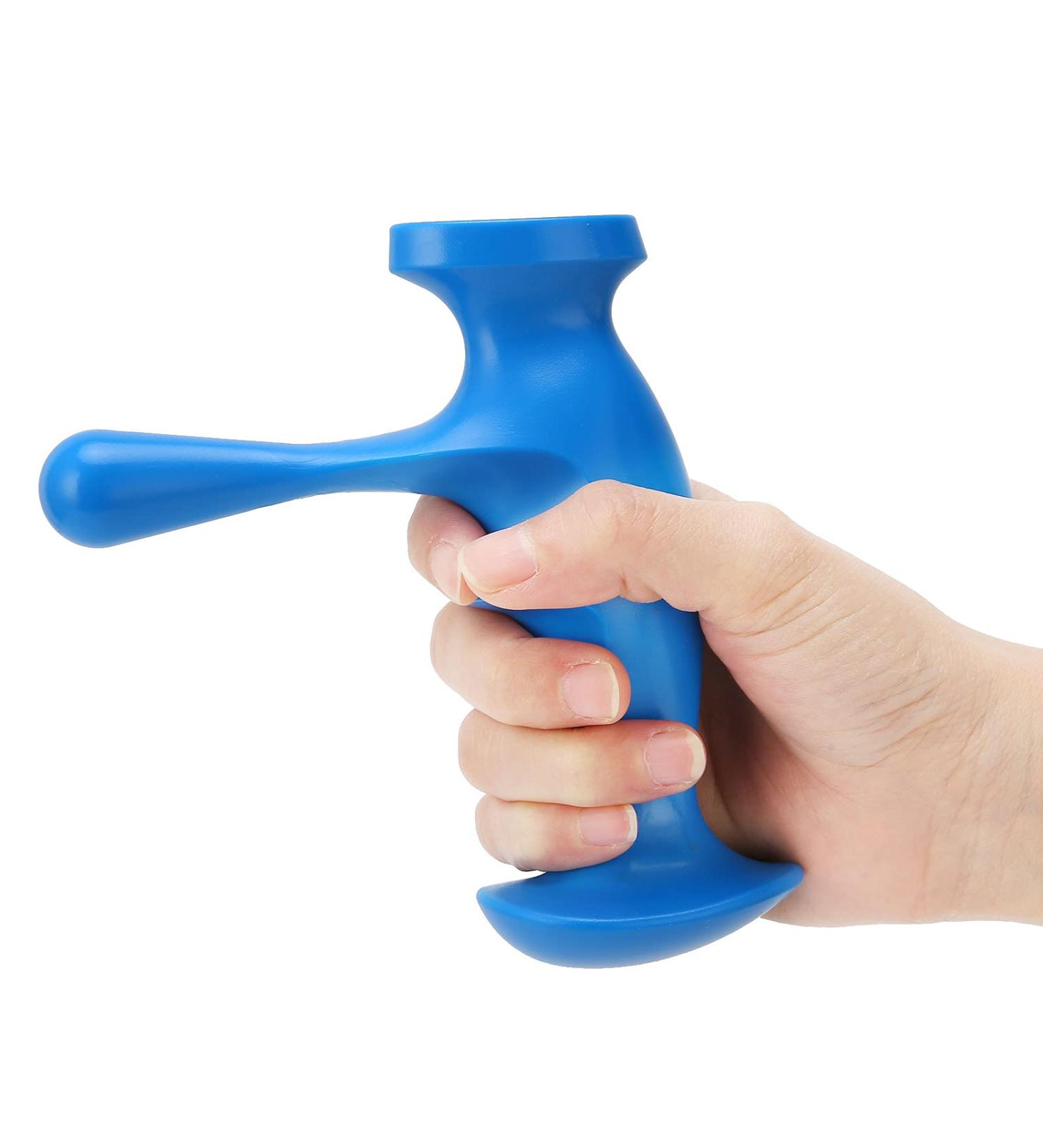 T-Shaped Point Massage Device | Manual Trigger Point Lacrosse Massager for Deep Tissue Relaxation | Acupuncture Pressure Relief for Neck Shoulders Arms & Legs - Shop Internationally! - Buy Online on GoSupps.com