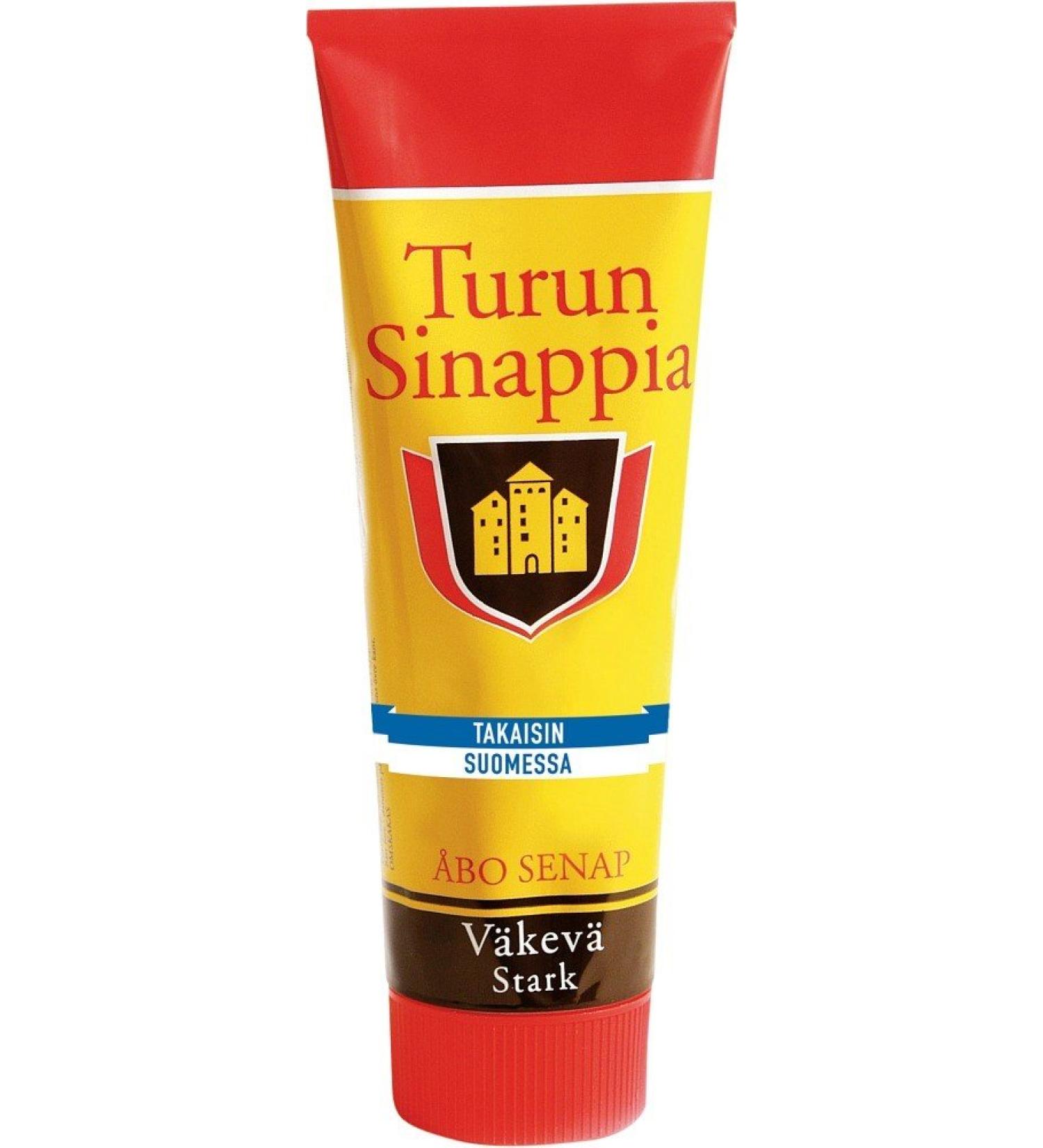 Turun Sinappia Turku Mustard Moutarde Stark 125 g