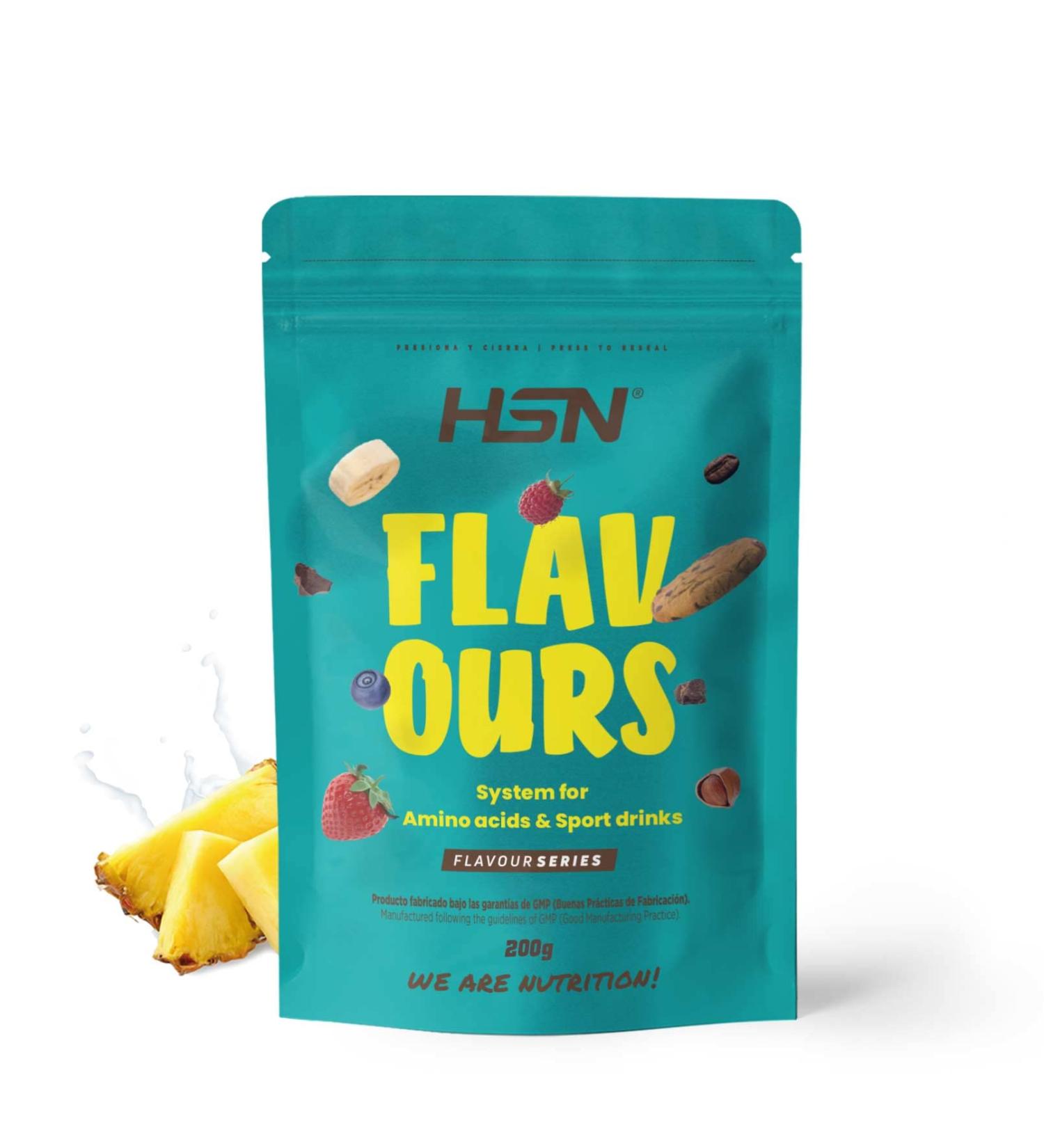  HSN Amino Acids and Sports Drinks HSN | Pineapple Flavor 200g 36 servings per box | For Keto and Vegan diets | Extremely low in calories and sugar | GMO-free gluten-free - Buy Online on GoSupps.com