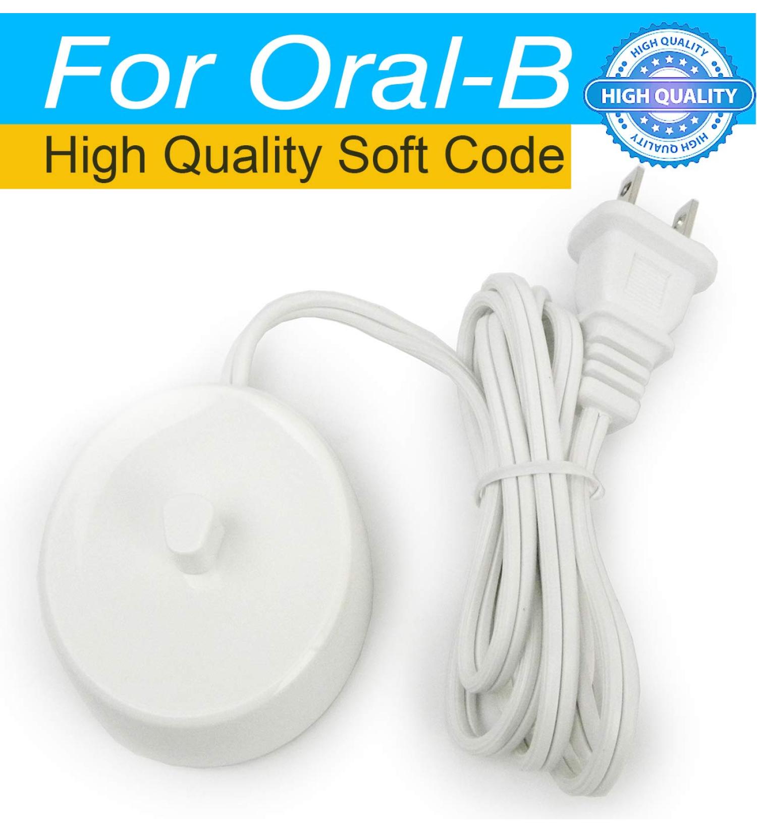 Replacement Braun Oral B Electric Toothbrush Charger - Model 3757/3756, Portable 110-220V Travel Charger - Buy Online on GoSupps.com
