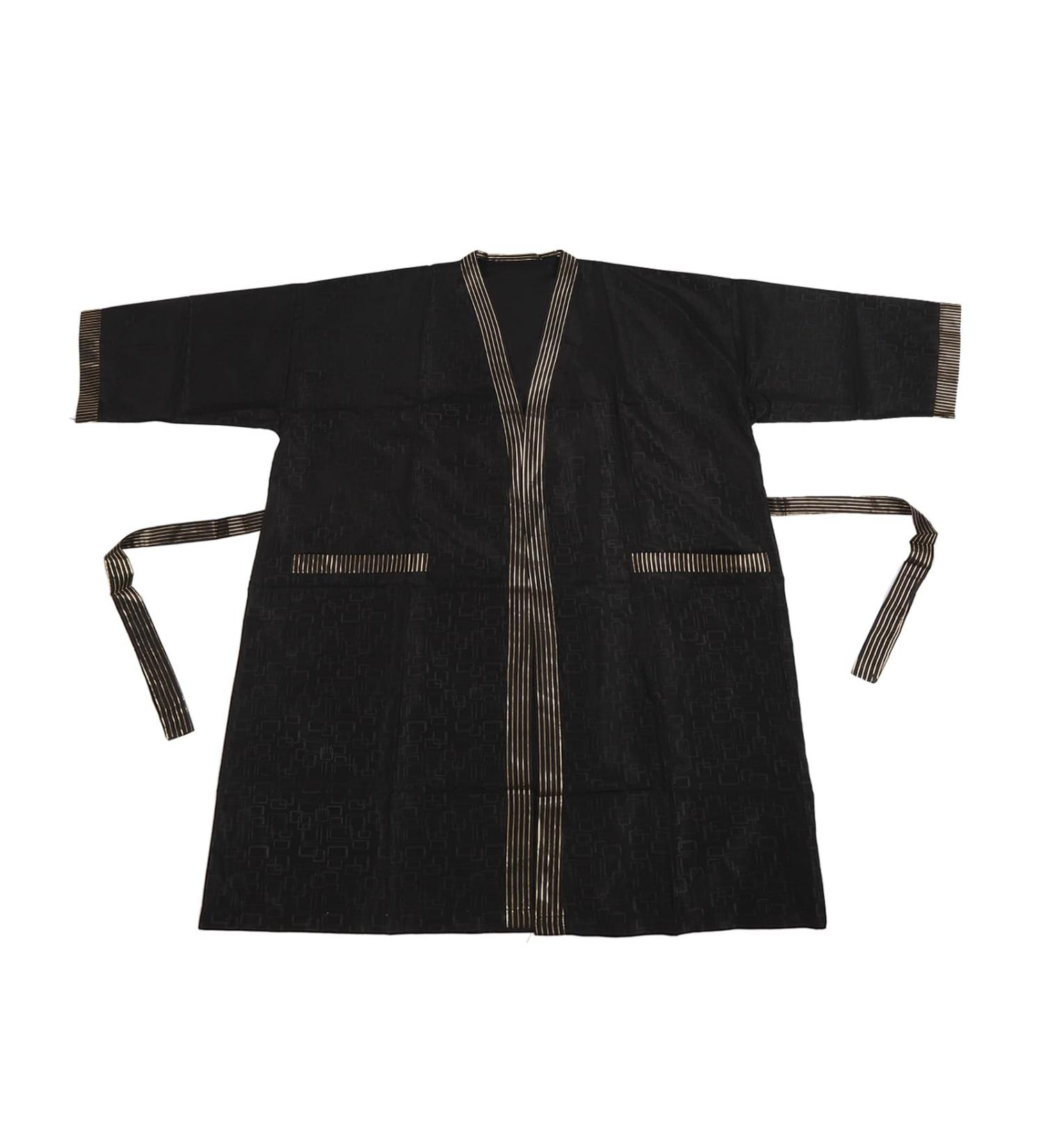 Polyester Short Sleeve Haircut Pocket Apron Stylish and Professional Waterproof Versatile Use Black Color 2 Pockets for Salon Home - Buy Online on GoSupps.com