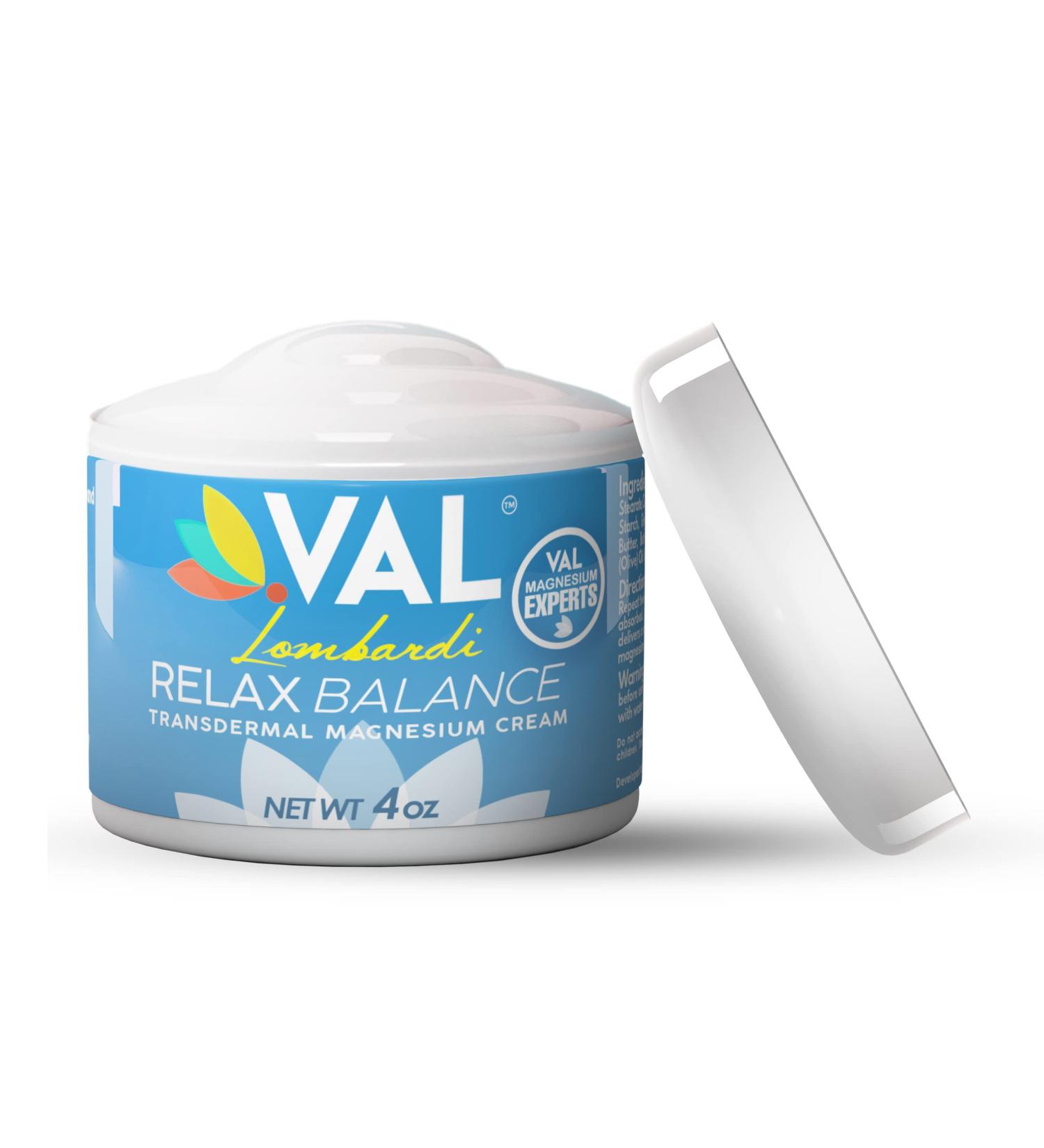VAL Pure Zechstein Magnesium Pain Cream for Joints and Muscles - Organic Shea Butter Formula for Relief and Recovery - 4oz - Buy Online on GoSupps.com