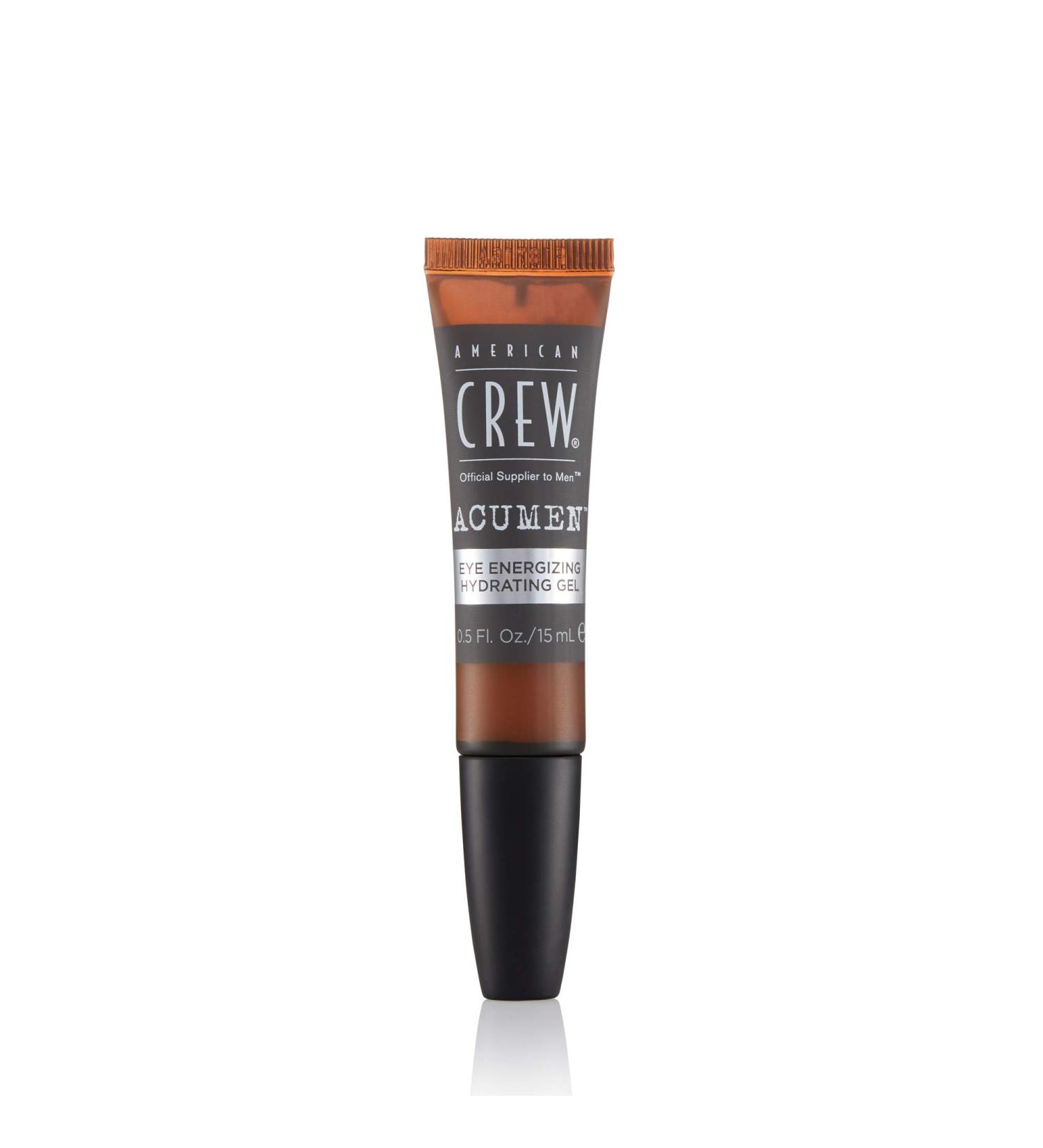 American Crew Men's Eye Hydrating Gel - Energizing Oil-Free Formula for Puffiness and Dryness - 0.5 Fl Oz - Buy Online on GoSupps.com