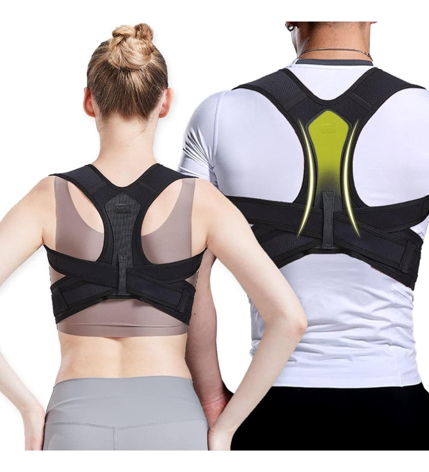 ZSZBACE Posture Corrector for Men & Women Upgraded Upper Back Brace for Hunchback Relief Neck & Shoulder Pain Sizes L/XL X-Large - Buy Online on GoSupps.com