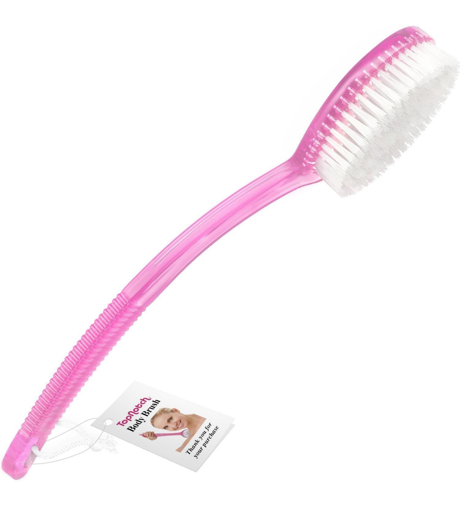 TopNotch Back Brush Long Handle Body Scrubber Bath Brushes