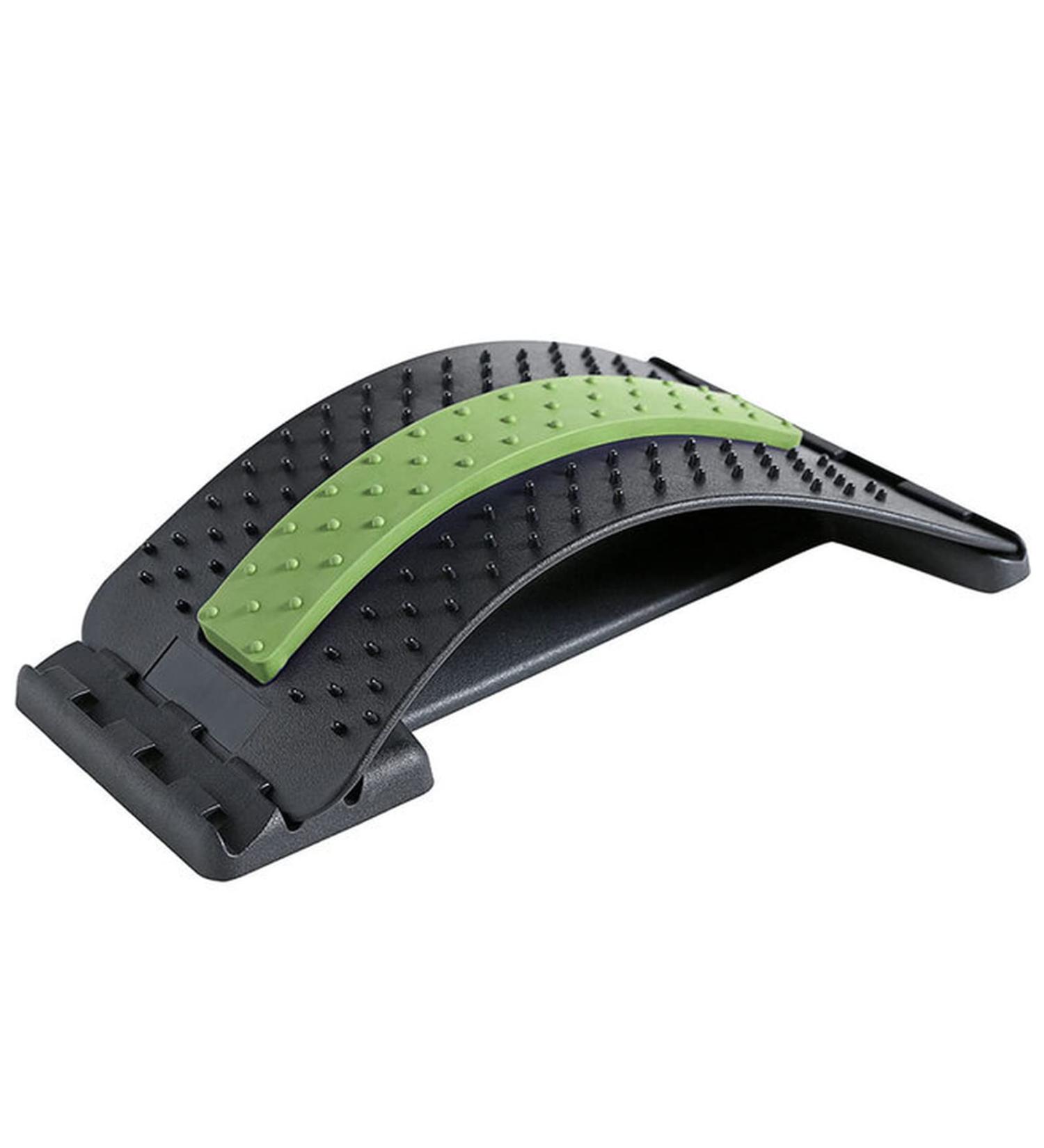 Dunlap Backer Multi-Level Adjustable Back Massager | Neck & Lumbar Heating Support | Fitness & Pain Relief Device (Green) - Buy Online on GoSupps.com