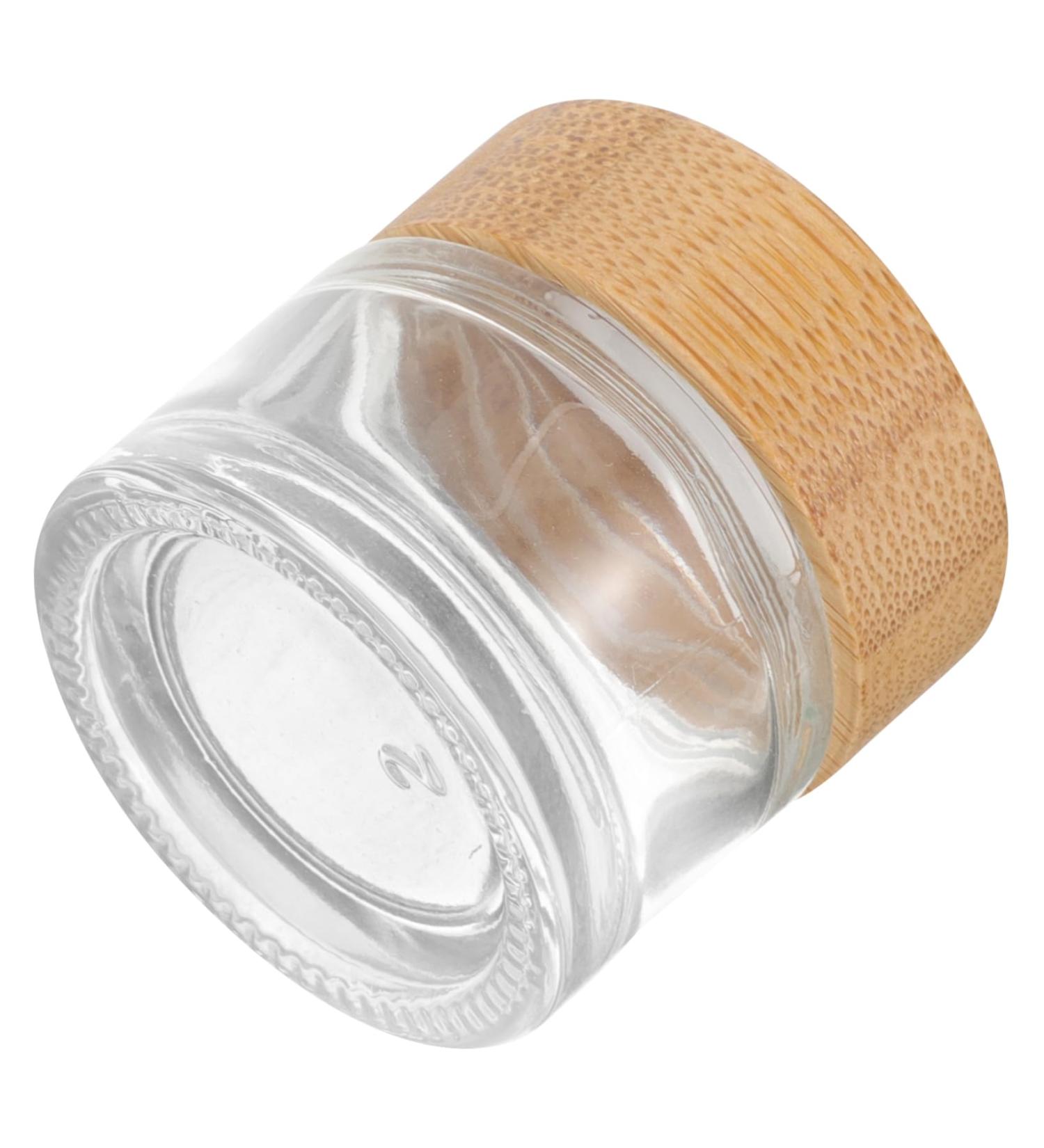 Beatifufu Little Jars with Lids Face Cream Jar Empty Cream Container Powders and Beads Container Mini Containers Cosmetic Containers Travel Jars for Cream Lotion Jar Body Cream Bottle Glass - Buy Online on GoSupps.com