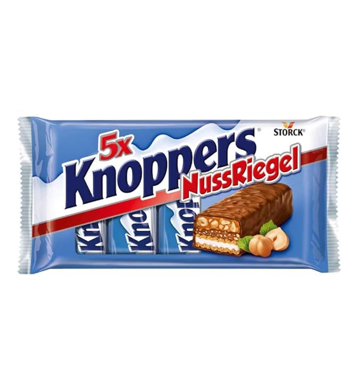 Knoppers nut bars 5 x 40g - Pack of 5 - Buy Online on GoSupps.com