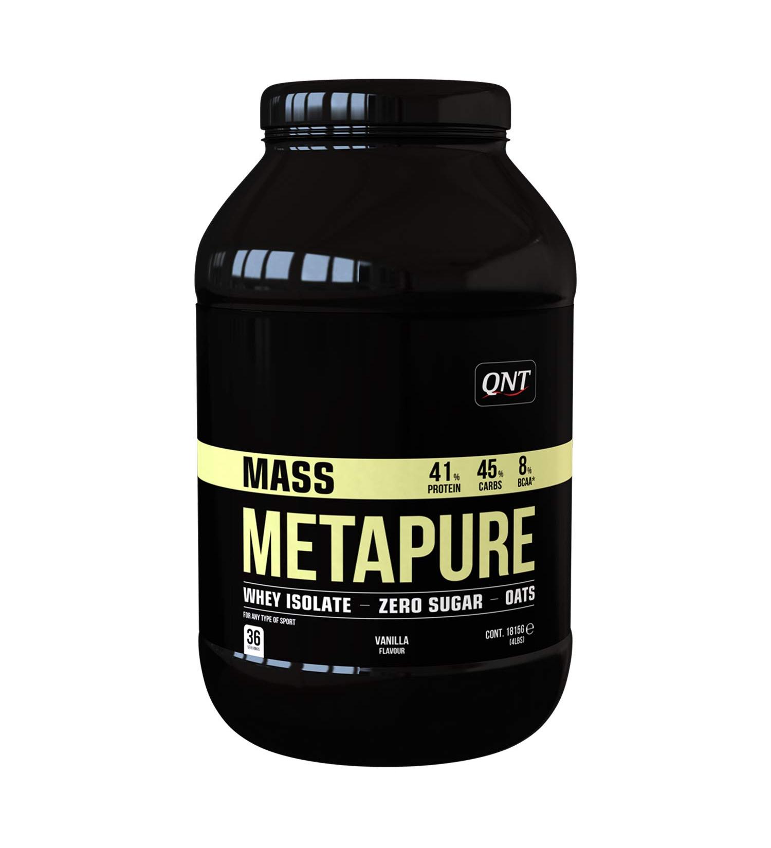 Metapure Whey Protein Isolate Gainer Vanilla 1820g - Buy Online on GoSupps.com