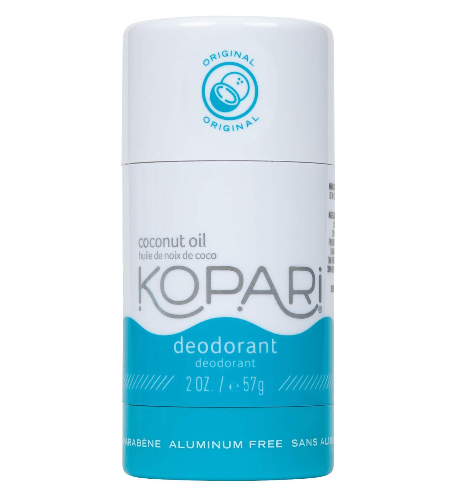 Kopari Aluminum-Free Natural Deodorant with Organic Coconut Oil | Original Scent | Vegan, Gluten-Free, Cruelty-Free, Non-Toxic | Men & Women's Deodorant for Odor Protection - Buy Online on GoSupps.com