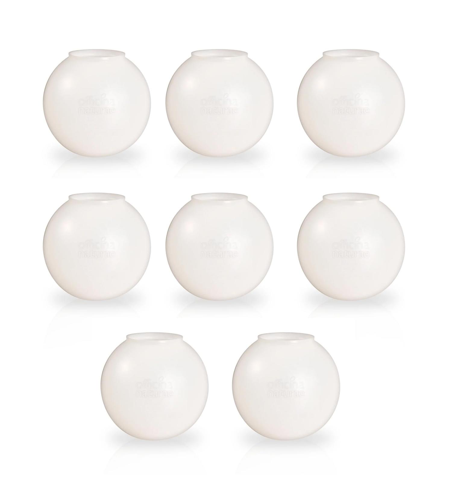 Officina Naturae Set of 8 Ecological and Graduated Measuring Balls for Washing Machine Powder and Liquid Laundry Made in Italy - Buy Online on GoSupps.com