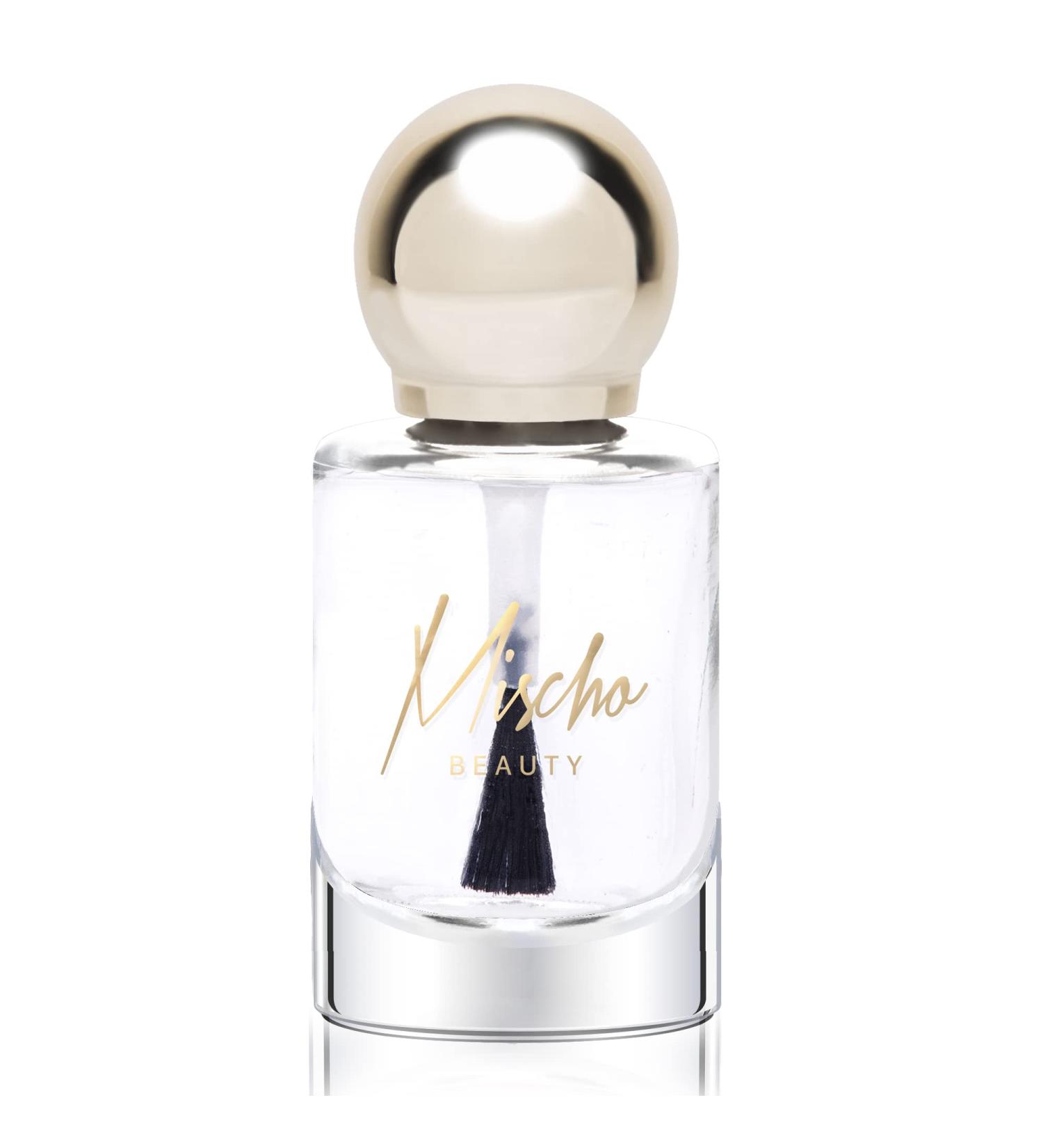 Mischo Luxe Top Coat 0.37 fl oz - Durable Chip-Resistant Sealant | Fast Dry, UV Protection, Salon Quality | Vegan, 10 Free, Cruelty Free - Buy Online on GoSupps.com