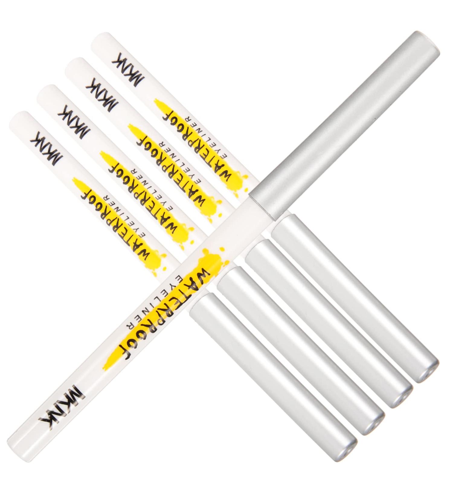 Didiseaon 5pcs White Lying Silkworm Pen Highlighters Xmas Tree Concrete Makeup Pencil Liquid Eyeliner Eyes - Buy Online on GoSupps.com