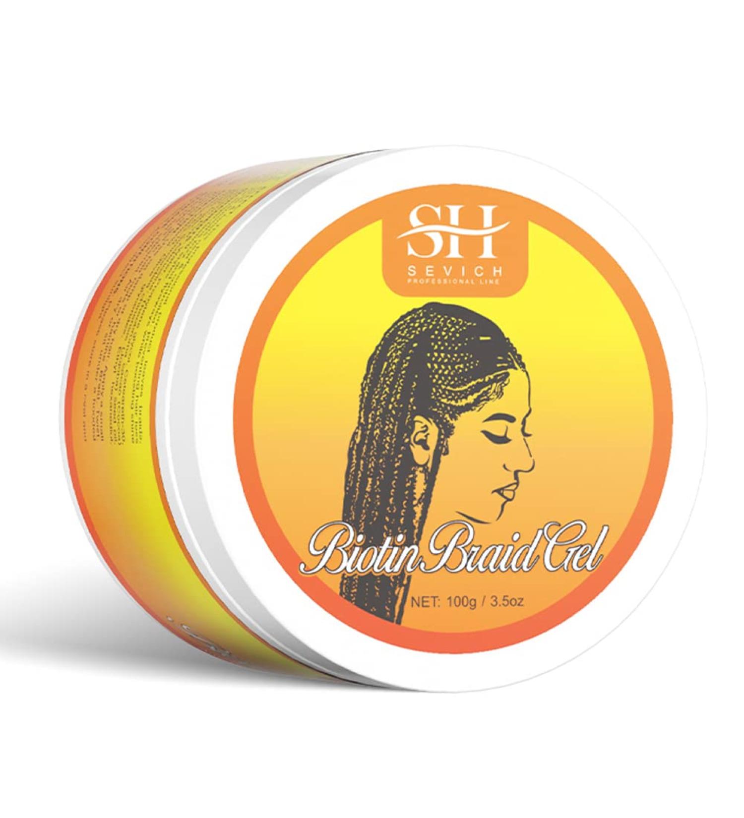 SEVICH Biotin Care Braid Gel - Extreme Hold & Repair Formula - 3.5Oz/100g - Buy Online on GoSupps.com