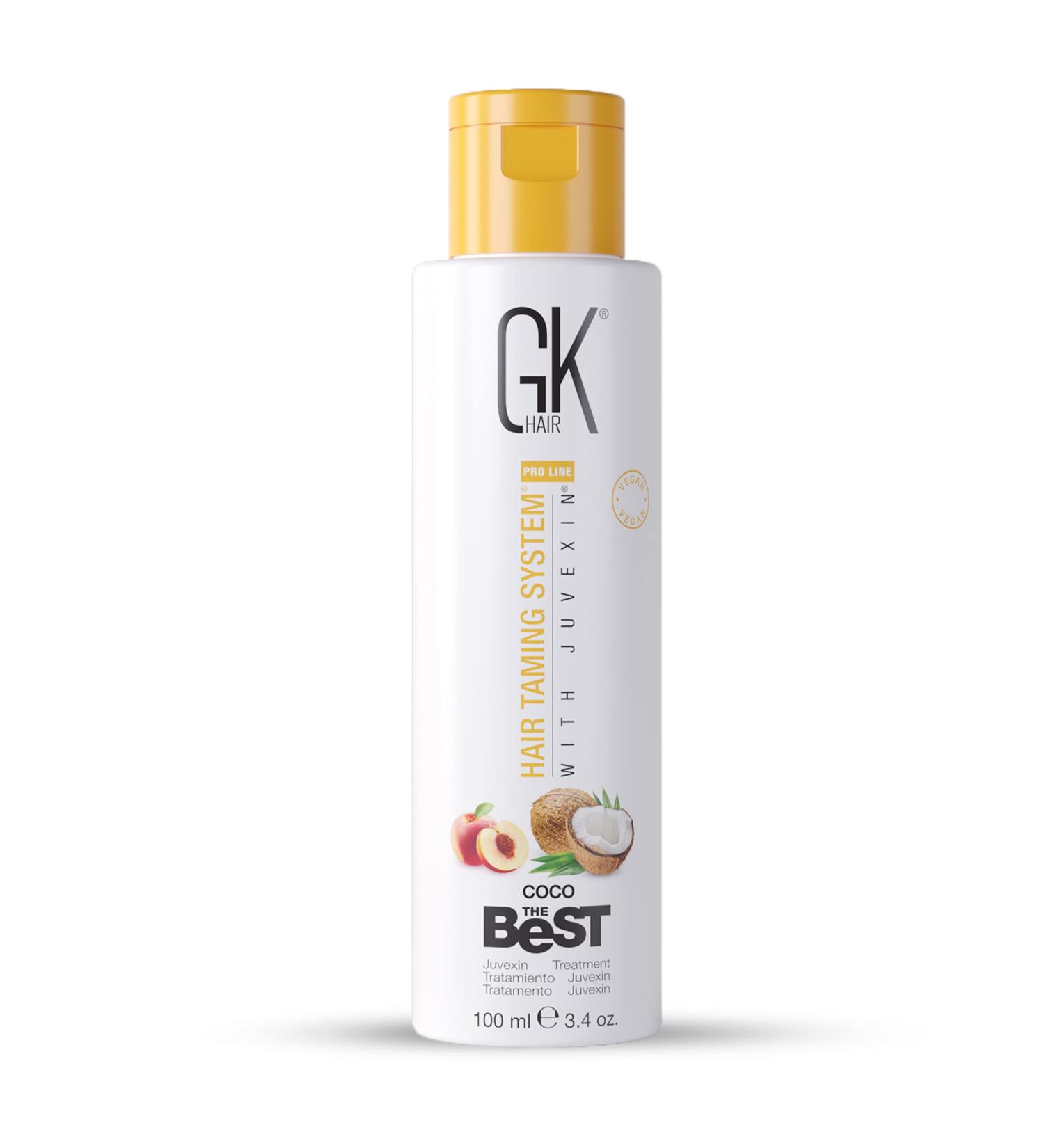 GK HAIR Global Keratin Best COCO 100ml Smoothing Keratin Treatment - Brazilian Complex for Silky Smooth & Frizz Free Hair - Buy Online on GoSupps.com