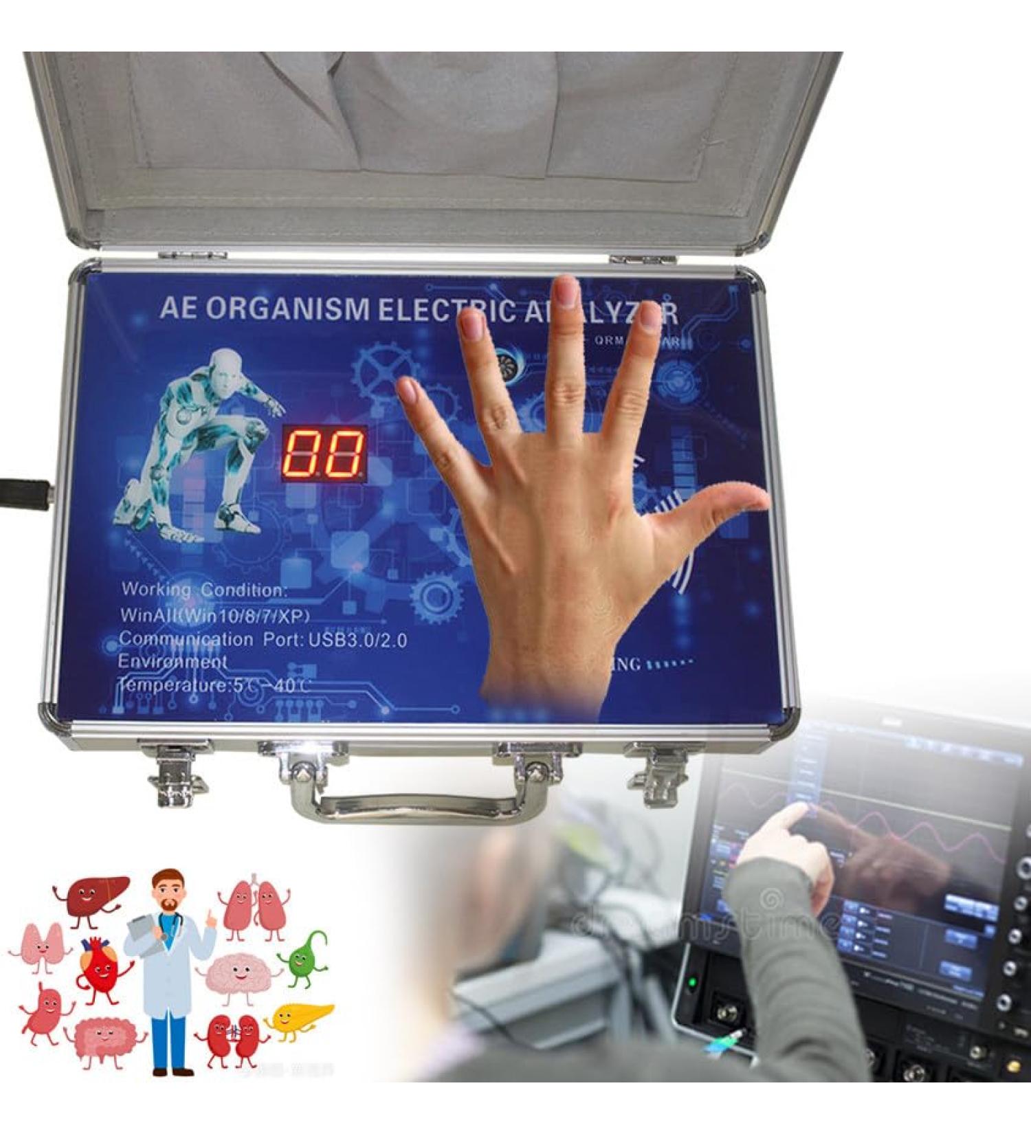 GBHJJ Quantum Magnetic Health Analyzer - Fast & Precise Multifunctional Health Testing with Dynamic 3D Analysis for Better Well-being - Buy Online on GoSupps.com