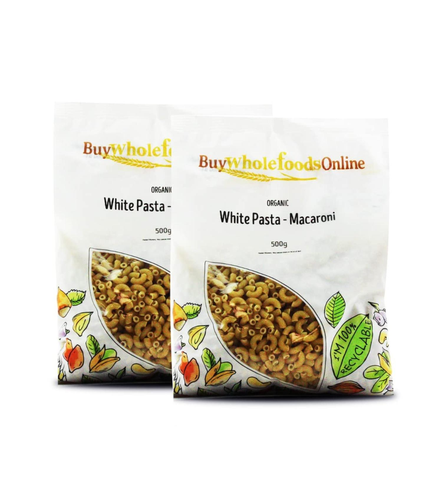 Organic White Pasta - Macaroni 1kg