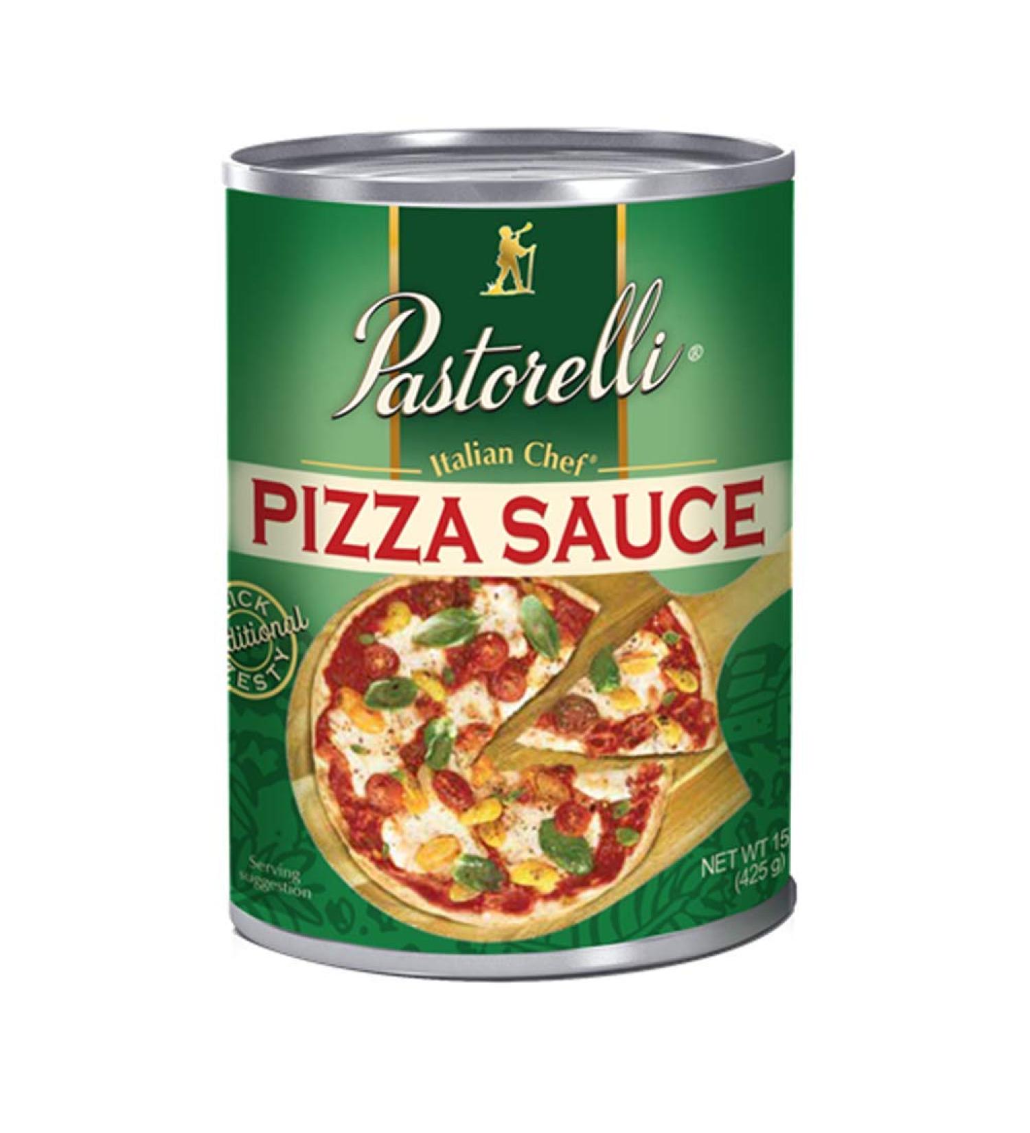PastorelliÂ® Pizza Sauce â Original Italian Pizza Sauce made with Imported Extra Virgin Pizza Olive Oil and Pecorino Romano Cheese Shredded â Since 1952 Family Pizza Sauce Recipe â 15 Ounce (Pack of 12) Original Pizza 15  - Buy Online on GoSupps.com