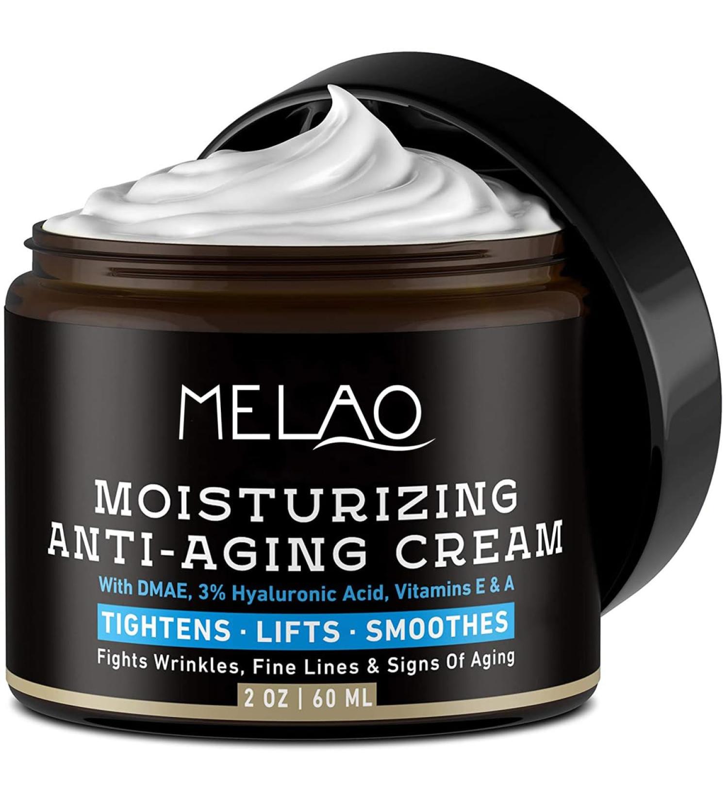 Moisturizing Cream for Dry Skin | Hyaluronic Acid Body & Face Moisturizer | Fragrance-Free Non-Comedogenic Daily Cream - 2 Ounces - Buy Online on GoSupps.com