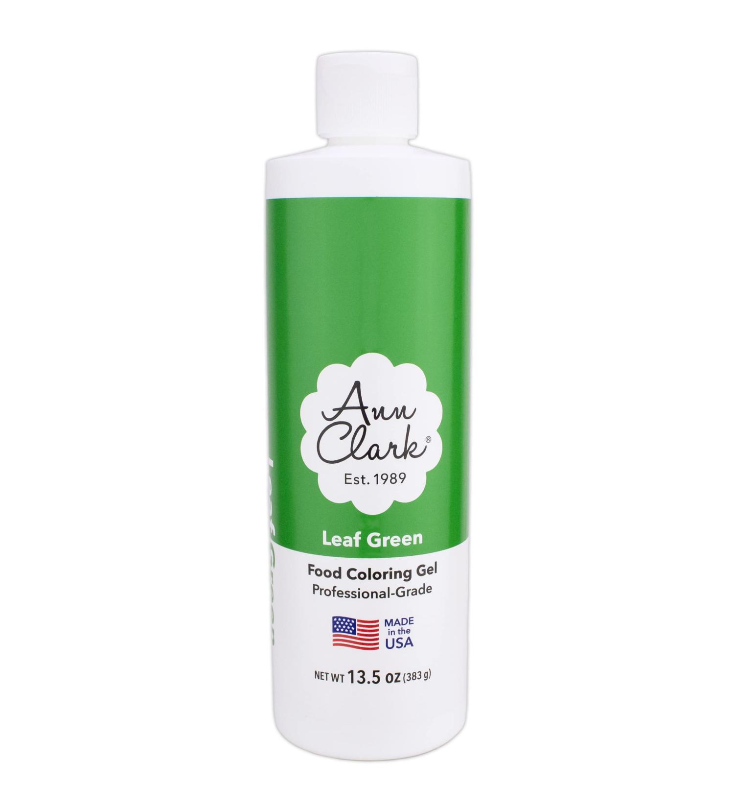 Ann Clark Leaf Green Food Coloring Gel Extra Large 13.5 oz Professional Grade Made in USA - Buy Online on GoSupps.com