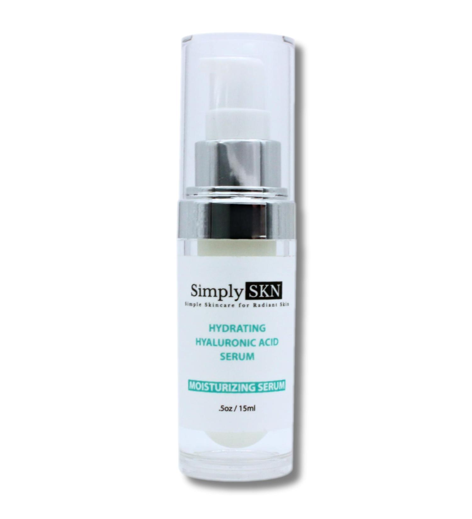 Hyaluronic Acid Serum for Face - Hydrating & Anti-Aging Serum with Vitamin C & E - 0.5 Fl. Oz. Travel Size - All Skin Types - Buy Online on GoSupps.com