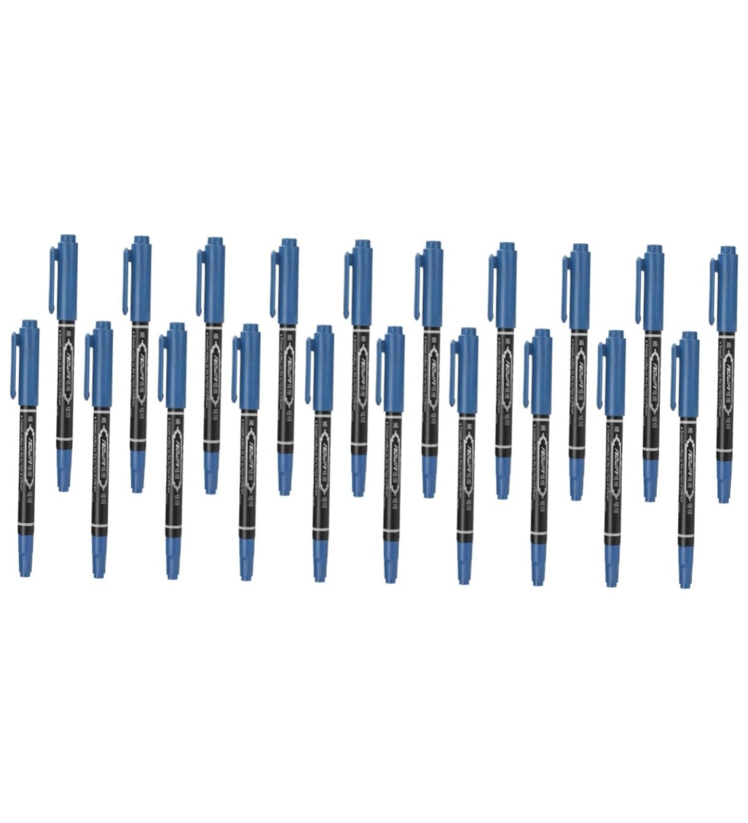 NOLITOY 20 Pcs Eyebrow Marker Pen Tattoos Accessory Eyebrow Tattoos Pen Beauty Marker Liner Make up Plastic - Buy Online on GoSupps.com