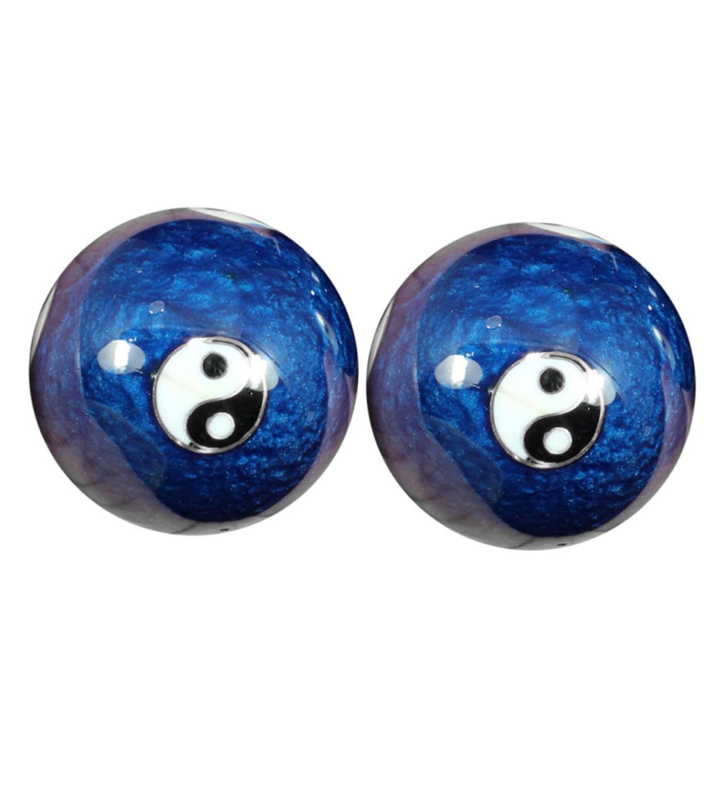 Frcolor Health Massage Handball Set - Decompression Stress Relief Fitness Balls for Hands | Chinese Massage Globes - Buy Online on GoSupps.com
