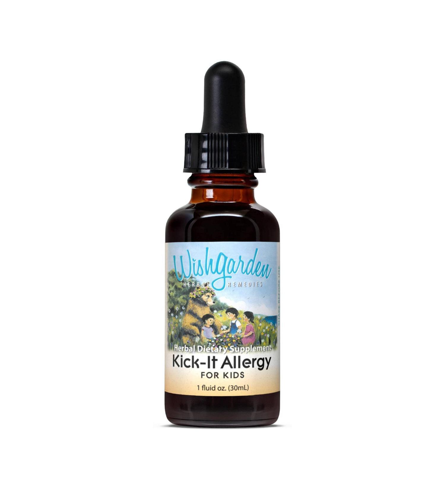 Buy WISHGARDEN Kick It Allergy Kids - Natural Allergy Relief for Children | 1 FZ - Fast International Shipping - Buy Online on GoSupps.com