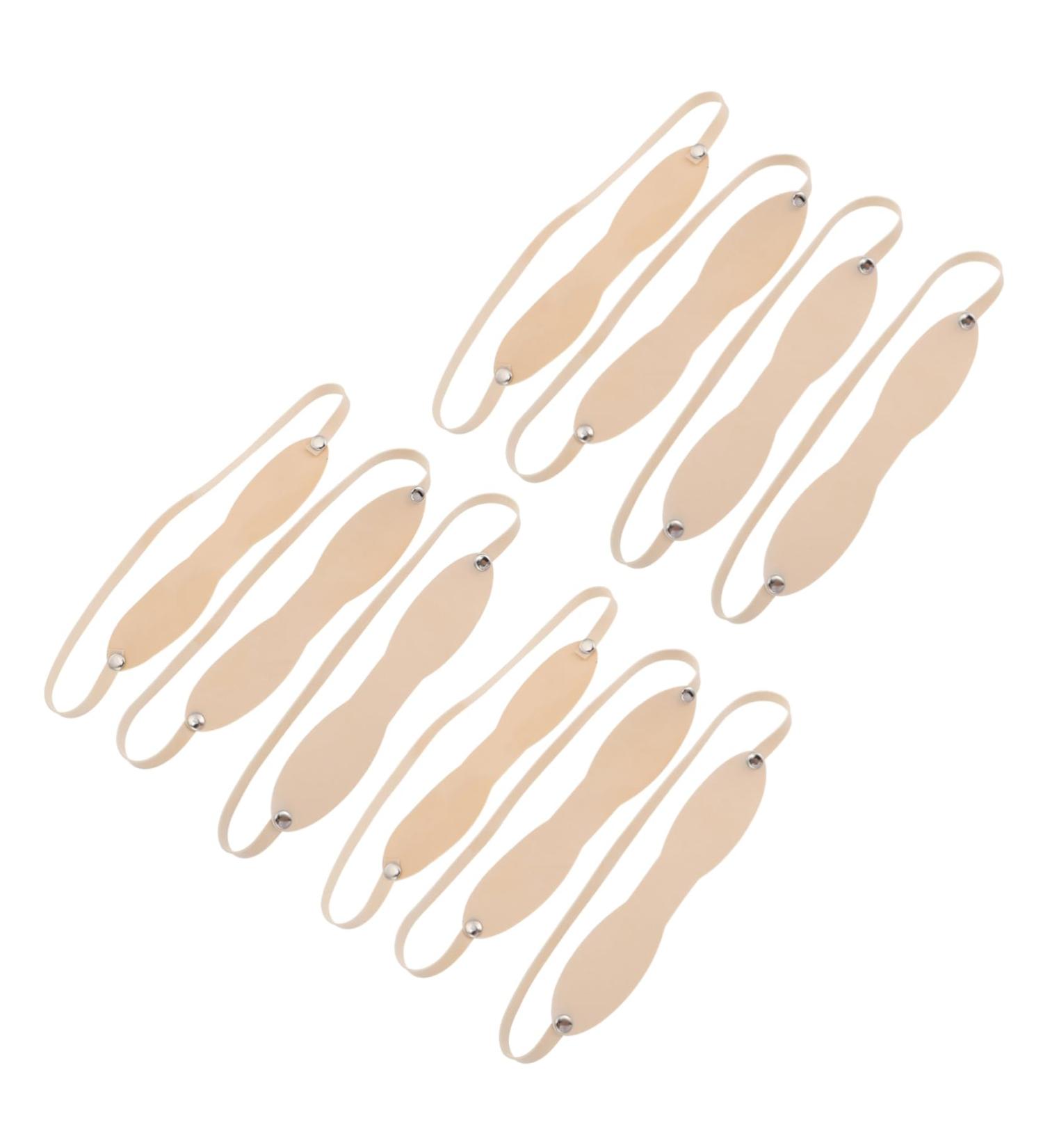 FRCOLOR 10pcs Eyebrow Practice Skin Eyebrow Practice Headband Practice Tool Eyebrow Trimming Eyebrow Pencil 22X3X0.2CM Skin Color - Buy Online on GoSupps.com