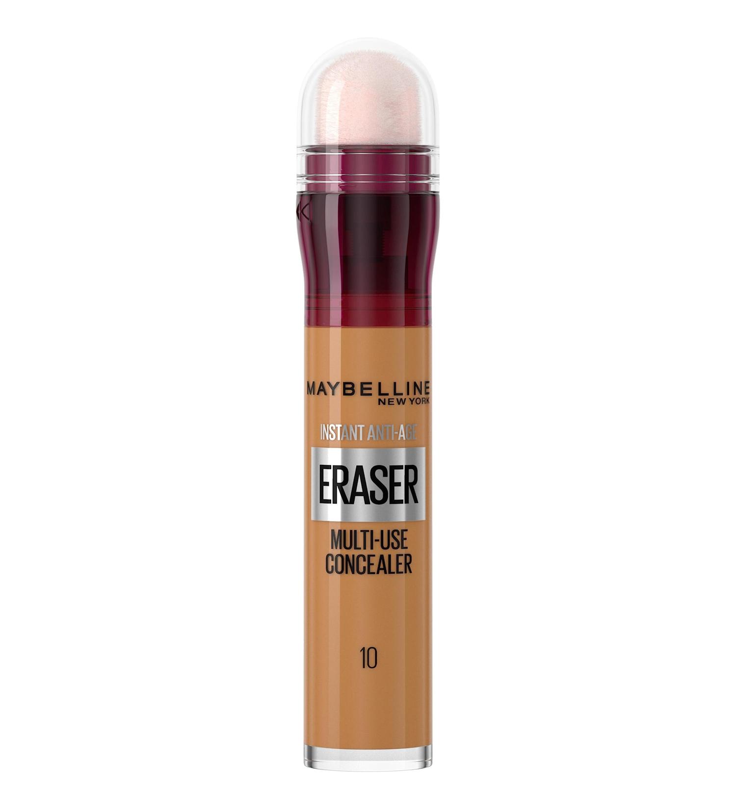 Maybelline Instant Anti Age Eraser Eye Concealer 10 Caramel - 6.8ml - Pack of 1 - Buy Online on GoSupps.com