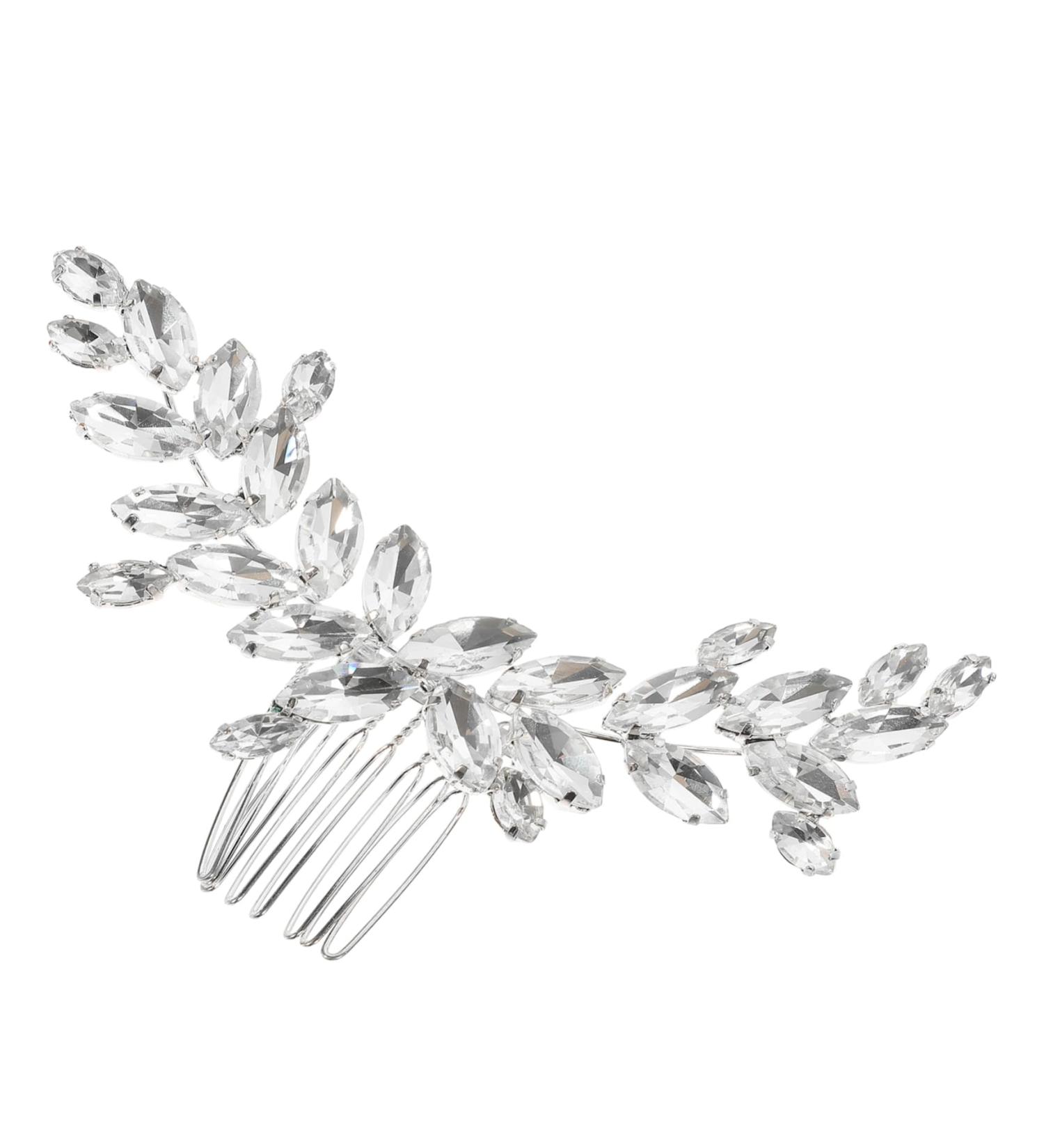 minkissy Hair Comb Womens Headpiece Girl Headpieces for Wedding Rhinestone Headpieces for Women Bride Headpieces for Wedding Rhinestone Side Comb Hair Women's Decorate Alloy Hair Side Comb - Buy Online on GoSupps.com