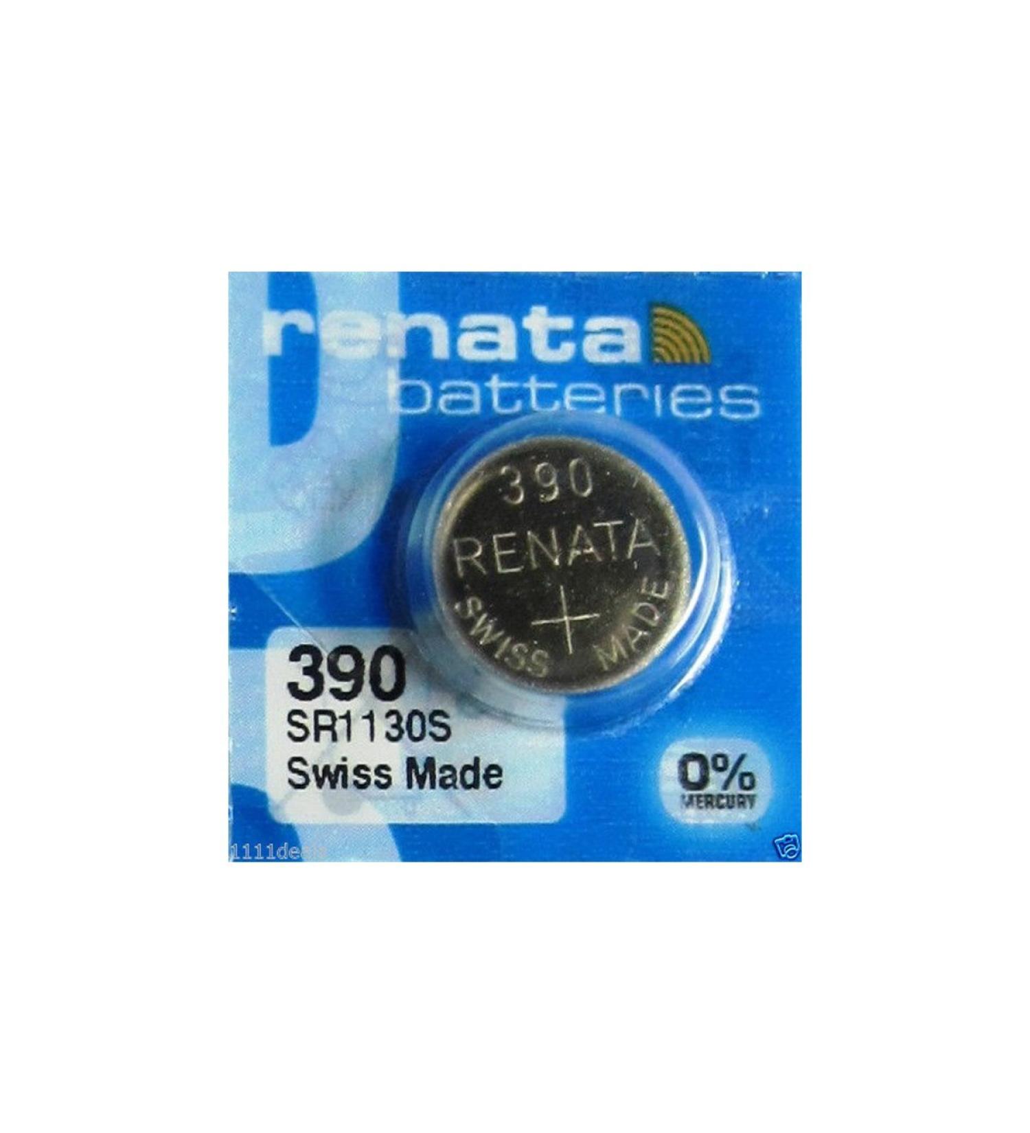 Buy Renata 390 Silver Oxide 1.55V Watch Battery (SR1130SW) - Long Lasting Power for Your Timepieces | Fast International Shipping - Buy Online on GoSupps.com