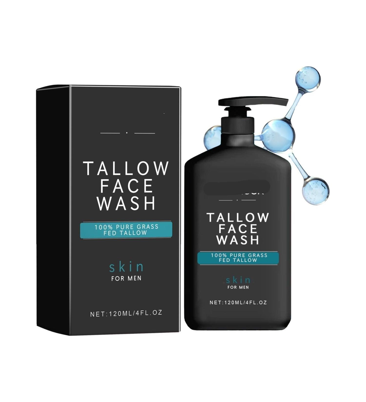 Men's Daily Facial Cleanser - Deep Clean Refresh Tighten Pores Moisturize & Whiten Skin Acne Control & Oil Removal(3PCS) 1 Count (Pack of 1) - Buy Online on GoSupps.com