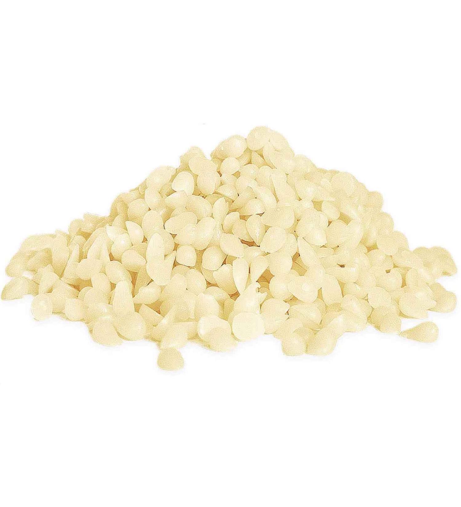 Premium 10-lb Pure White Beeswax Pellets- 100% Natural & Filtered - 10 LB - Buy Online on GoSupps.com