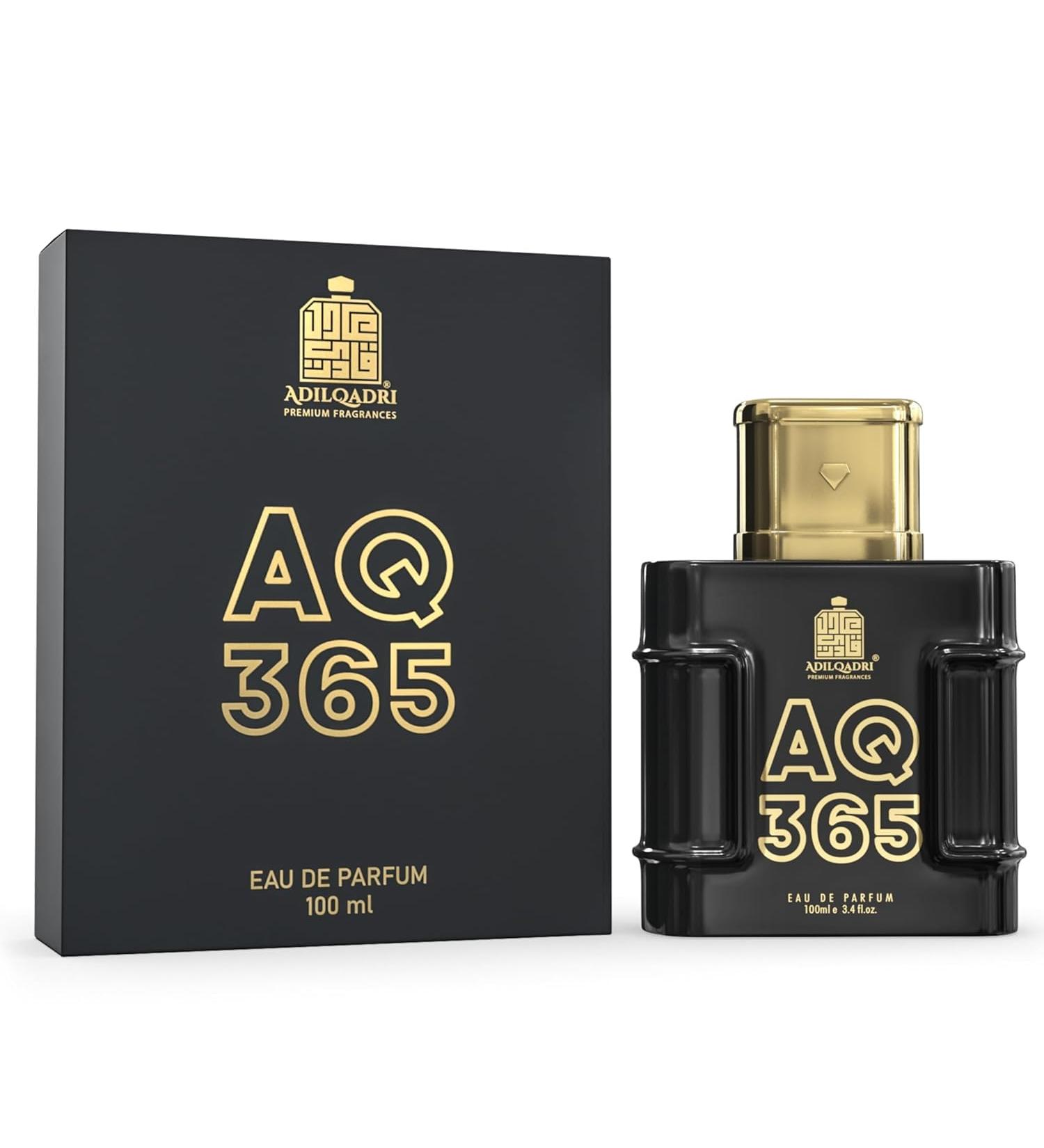 Adil.Qadri's AQ 365 Perfume for Men & Women | Long-Lasting French & Fruity Eau De Parfum | Invigorating Citrus Aquatic & Floral Fragrance with Raspberry Lemon Jasmine Amber Musk | 100ml - Buy Online on GoSupps.com