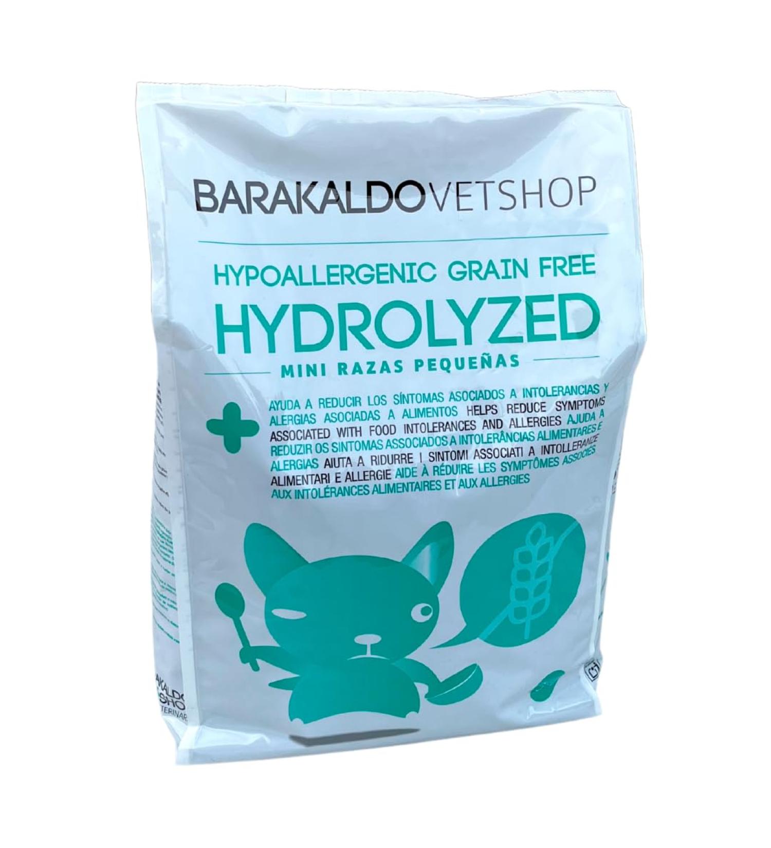 Mini Breeds Hydrolyzed Hypoallergenic Grain Free Food Barakaldo Vet Shop White Fish 3 Kg