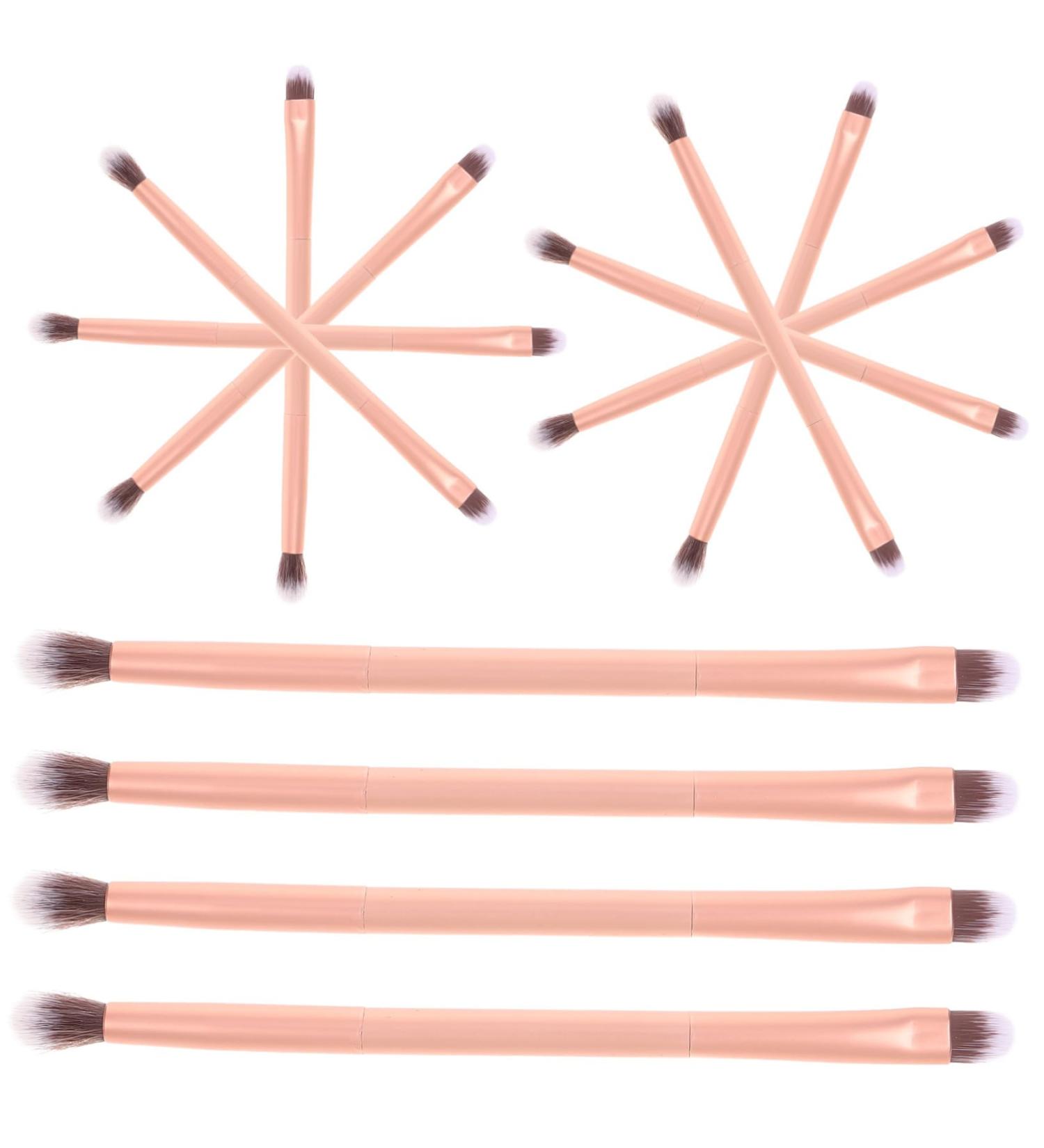 Baluue 72 Pcs Makeup Brush Eye Shadow Brush Face Beauty Tools Lash Tool Eyeshadow Artificial Fiber Golden - Buy Online on GoSupps.com