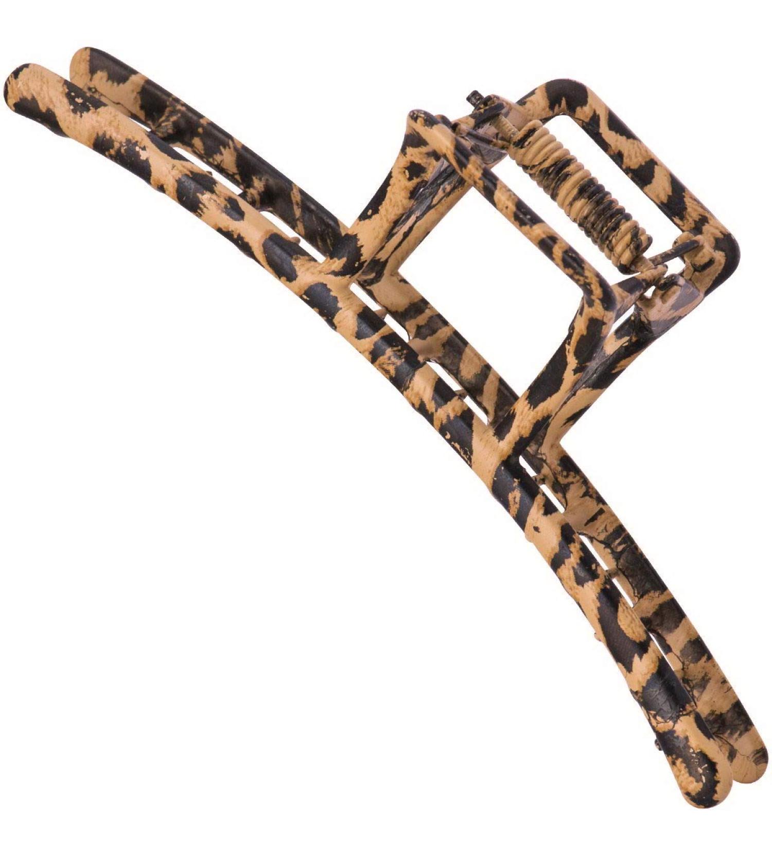 EI Sonador Metal Claw Clips - Large Leopard Print Hair Barrettes for Women & Girls | Strong Hold Hair Accessories for Thick & Long Hair - Buy Online on GoSupps.com