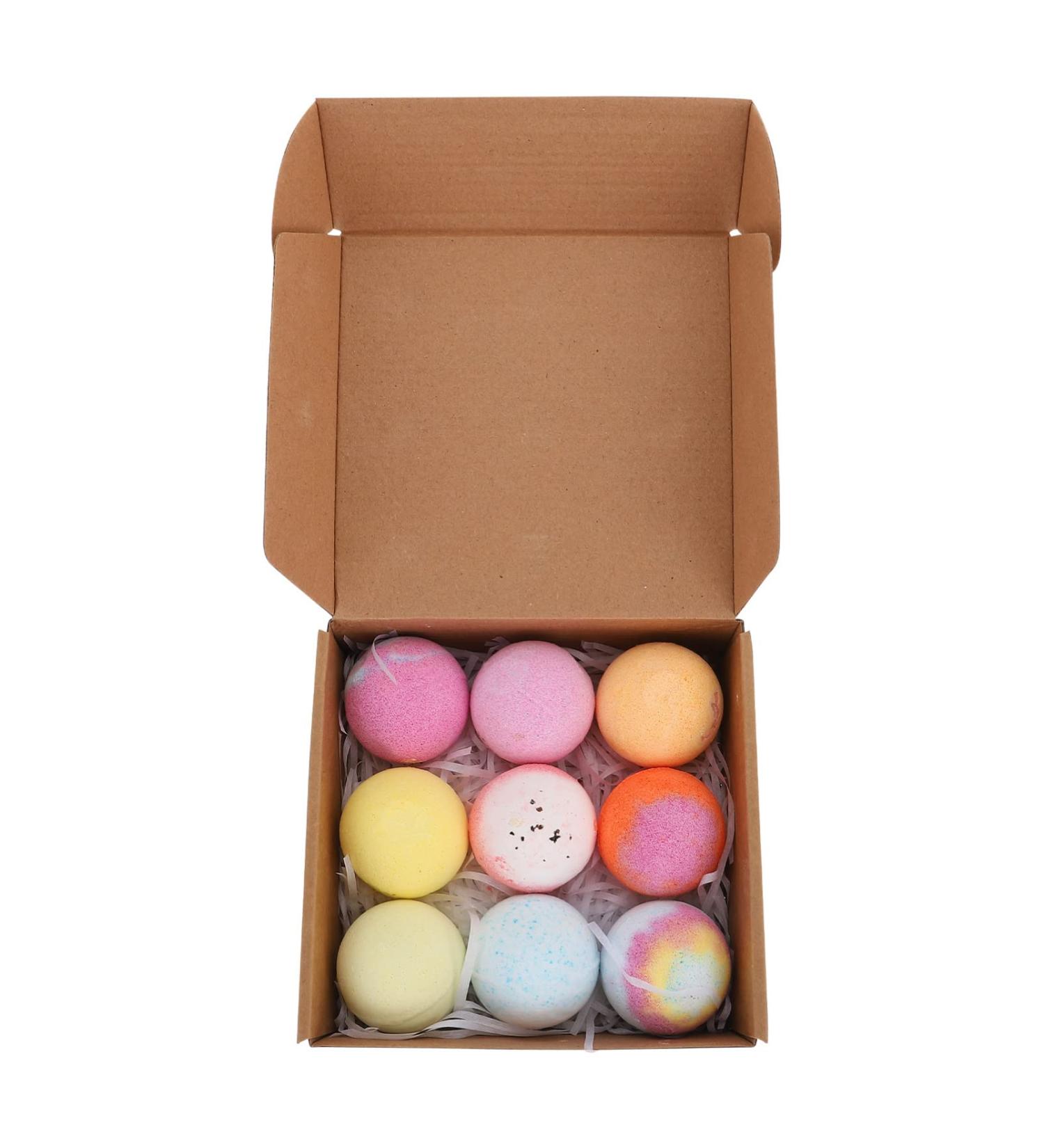 Uonlytech 9-Piece Gift Shower Foot Bath Set | Bladder Bath & Bath Balls for Women | Perfect Women's Gift & Children's Set - Buy Online on GoSupps.com