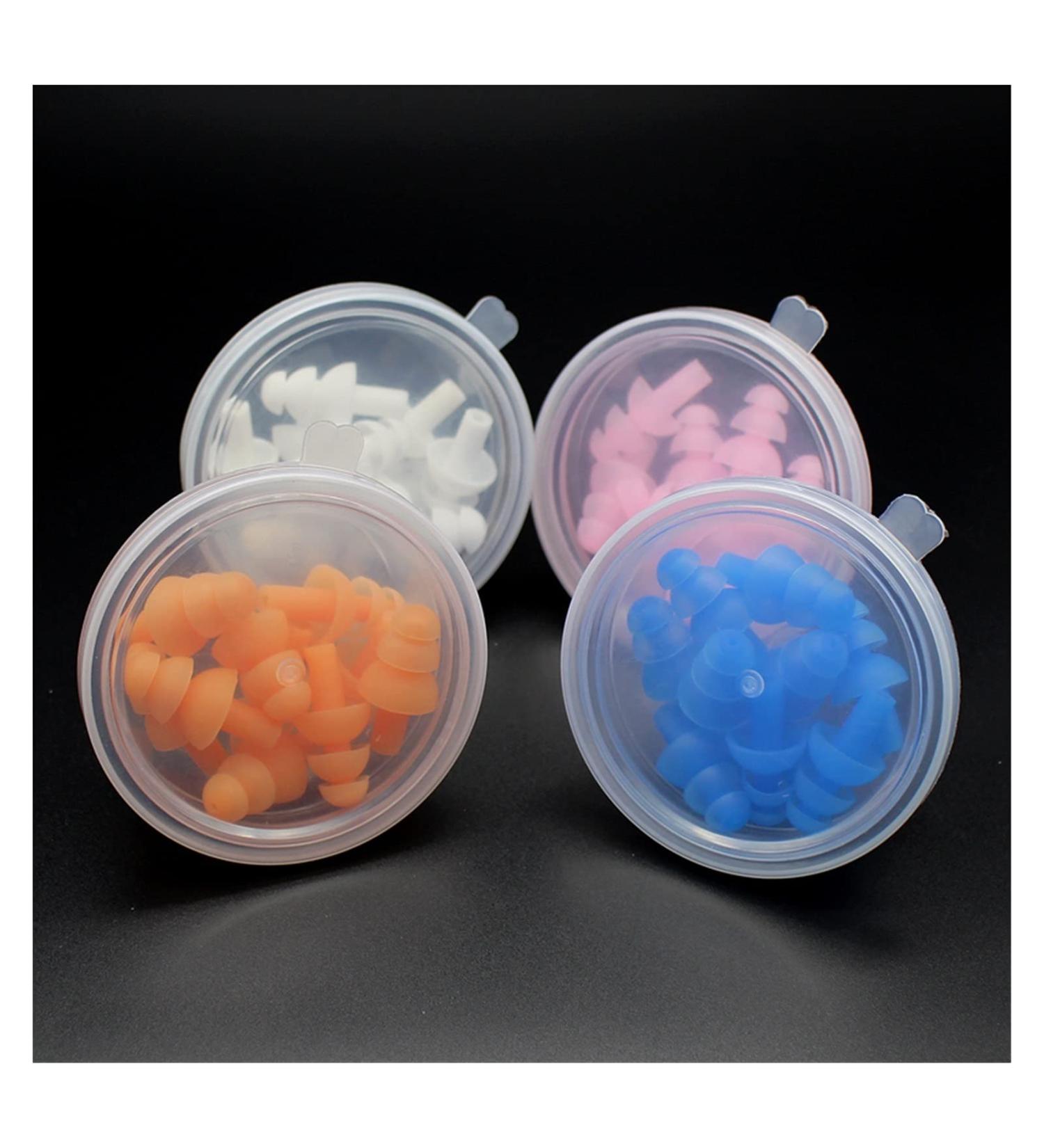 Waterproof earplugs 20Pcs Soft Silicone Ear Plugs Sound Insulation Ear Protection Earplugs Anti Snoring Sleeping for Travel Noise Reduction Easy to use and Durable (Color : Blue Pink) - Buy Online on GoSupps.com