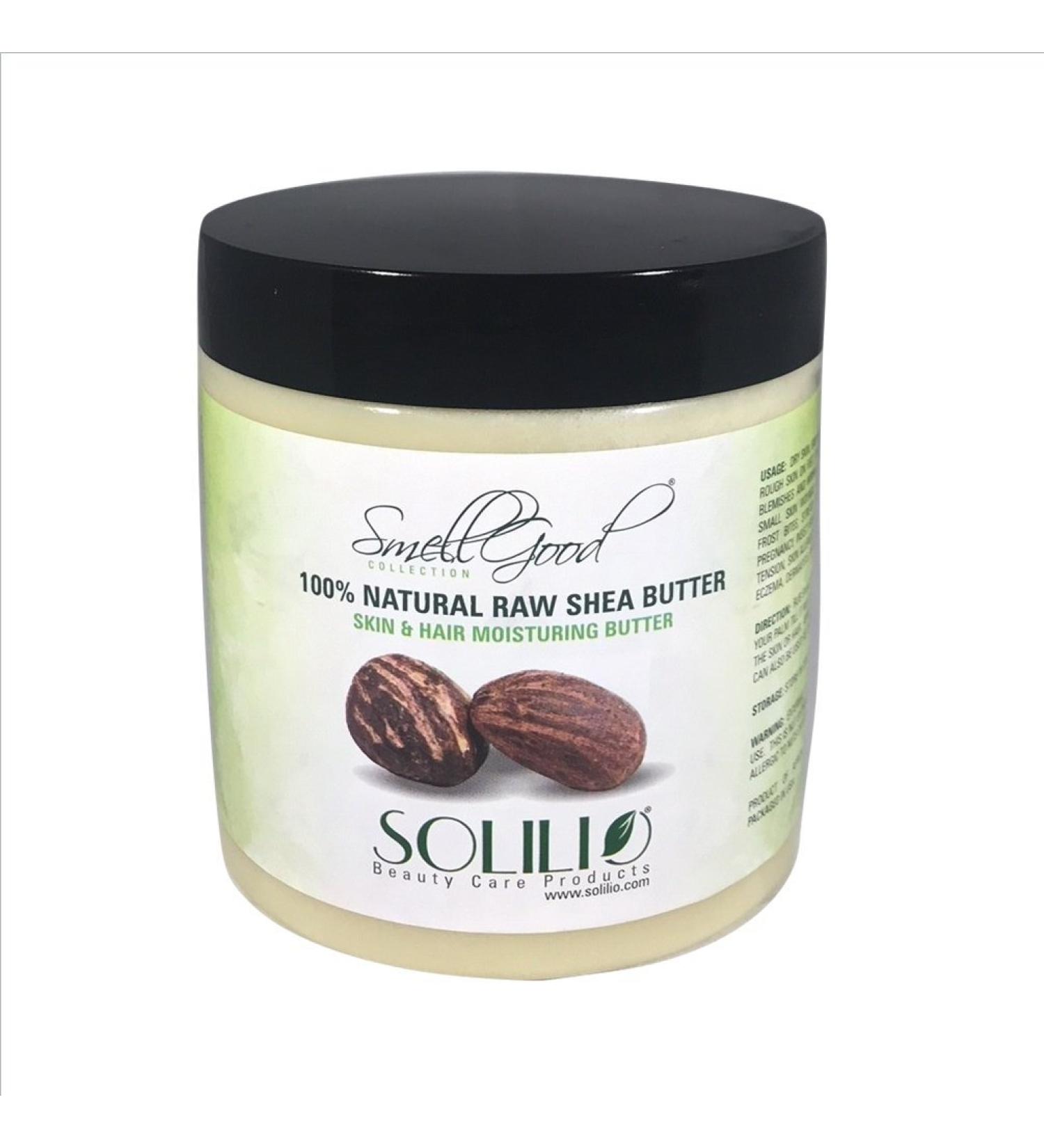 32oz African Ivory Shea Butter - Premium Moisturizing Cream by SOFT & CREAMY | International Shipping Available - Buy Online on GoSupps.com