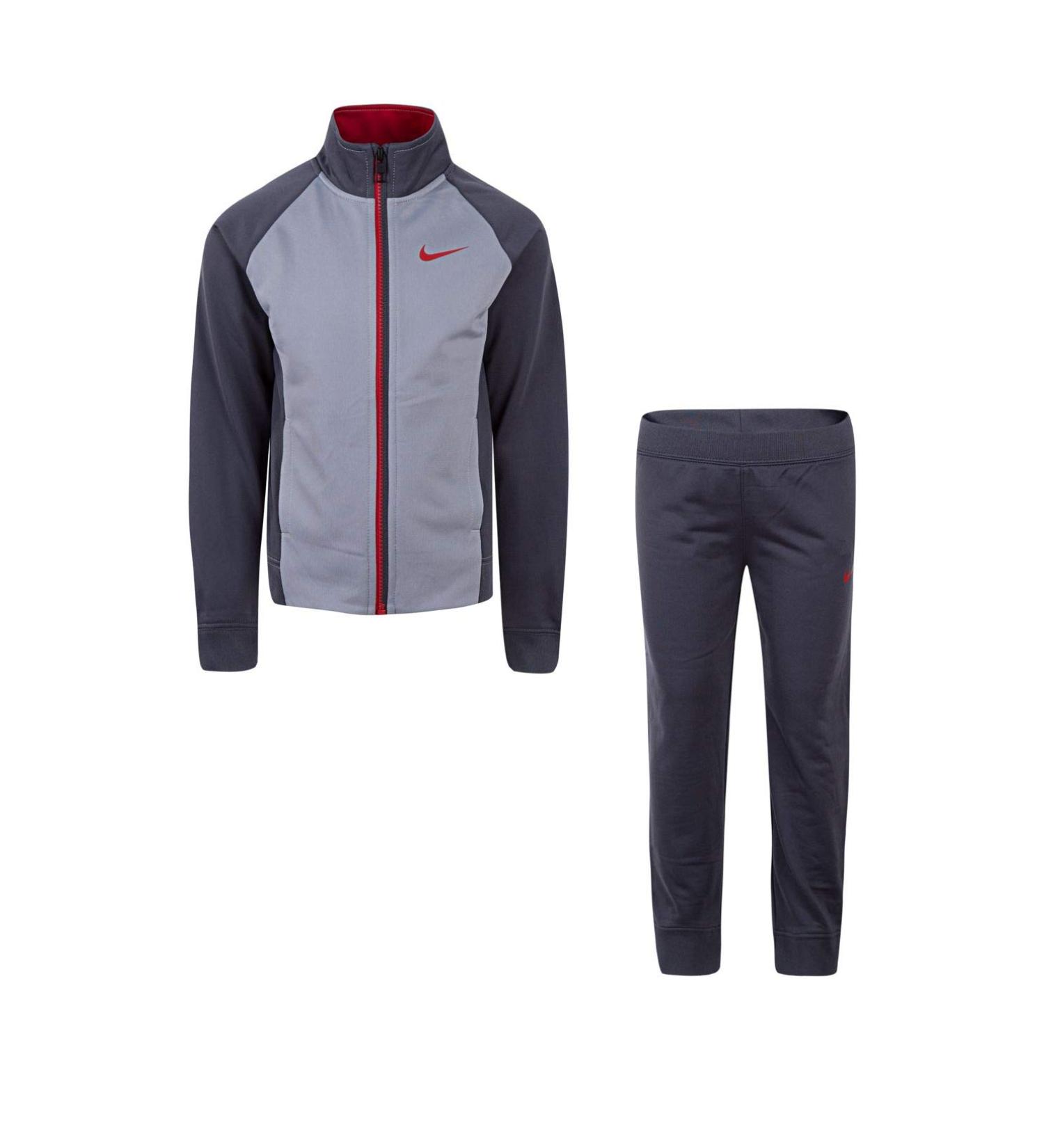 NIKE Baby Boys' Tracksuit 5 Dark Grey(86e132-g1a)/Red