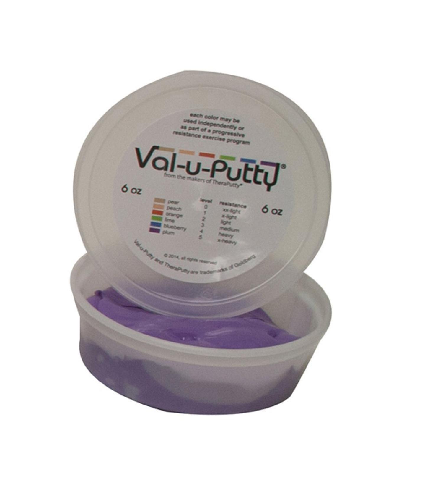 10-3935 Exercise Putty 6 oz. Capacity X-Heavy Plum