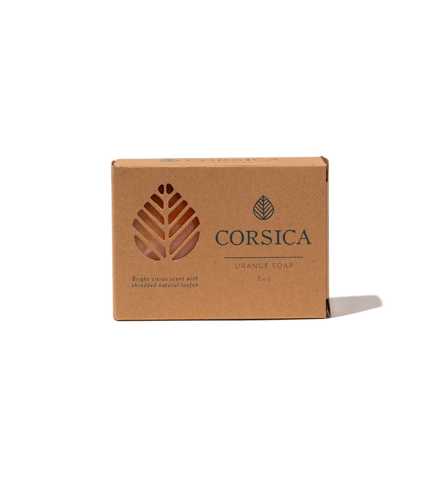 Buy Corsica Bath Soap Bar - Gentle Orange Cleanser for All Skin Types | International Shipping - Buy Online on GoSupps.com