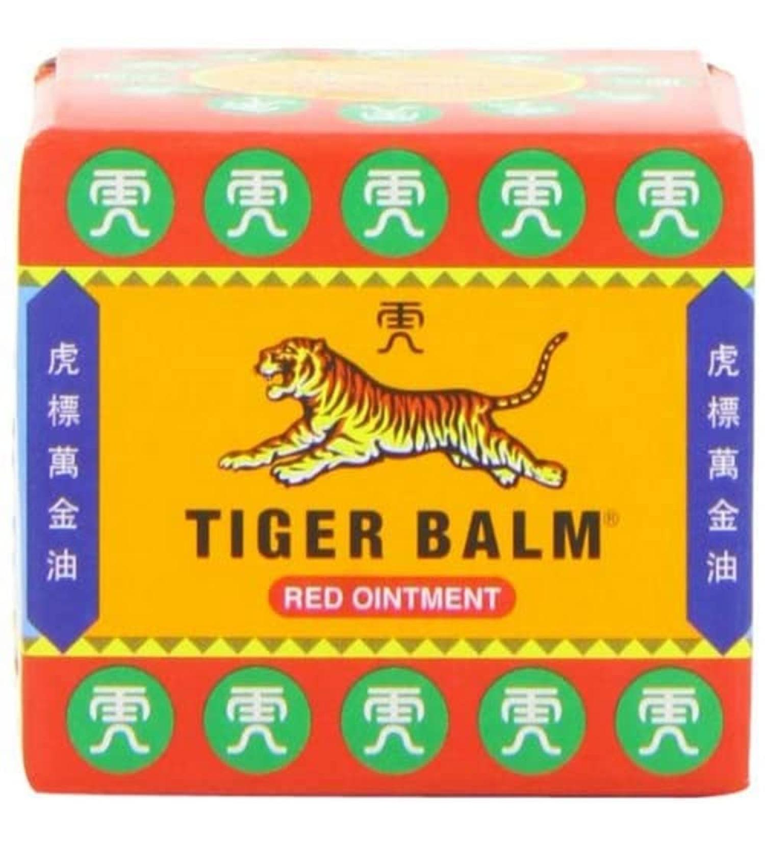 Tiger Balm Red 19g - Fast-Acting Pain Relief Ointment - Buy Online on GoSupps.com